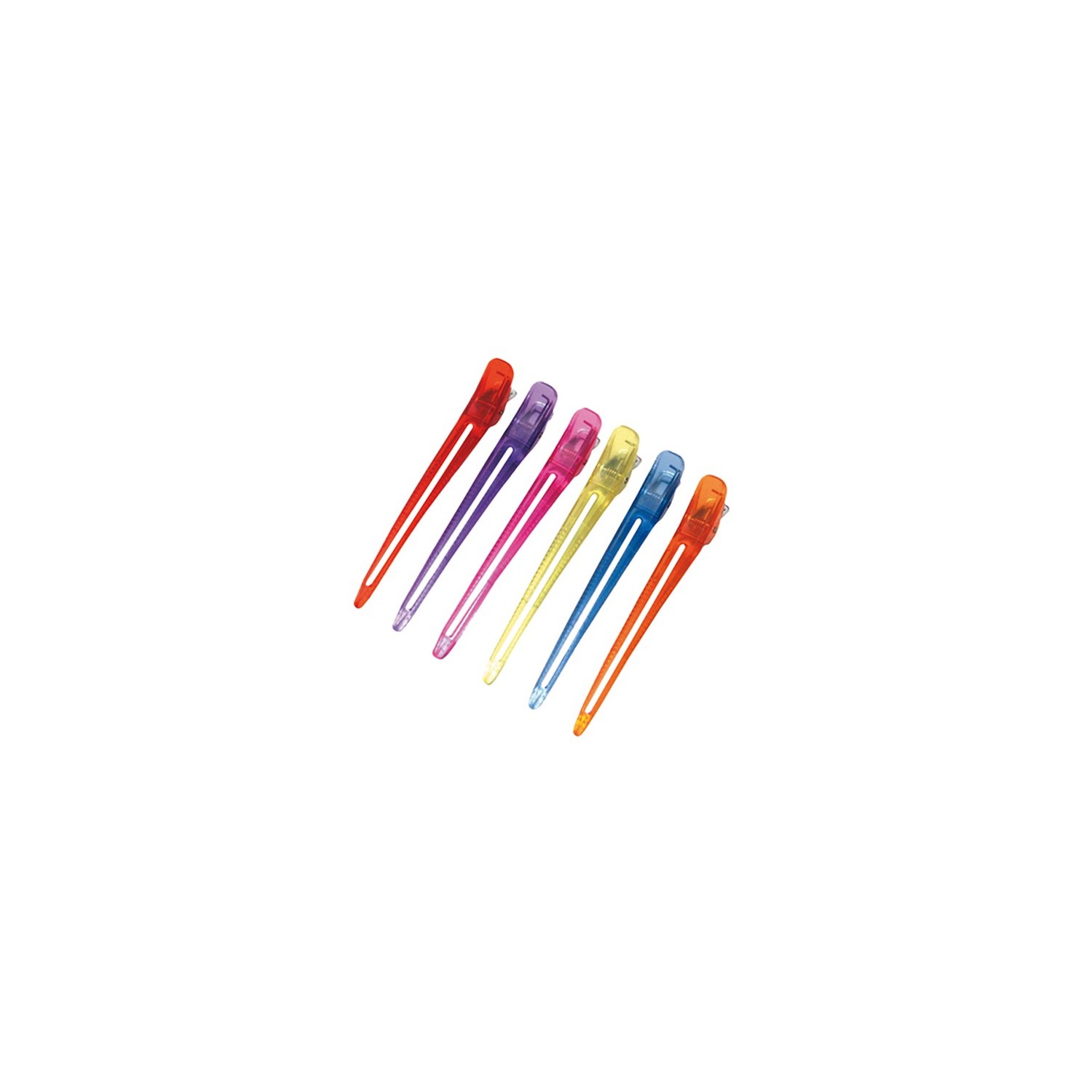 Eur Pinzas Metal-plastica Gde Colore 1x6 (02524/99)