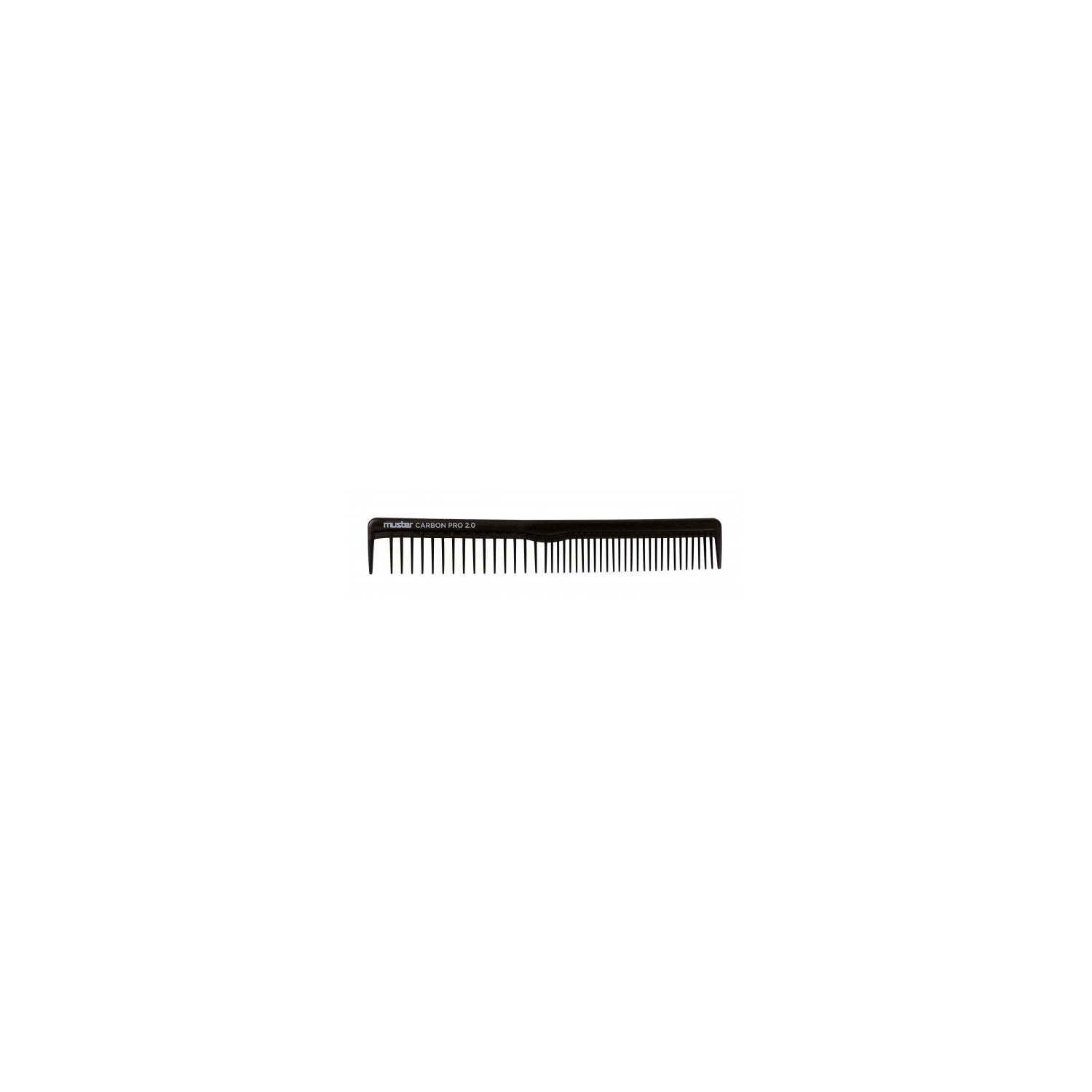 Muster Comb With Handle Coal Pro 2.0 Academia (17630)