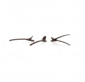 Pinzetta in plastica nera Xanitlia Pro 11,5 cm. X6