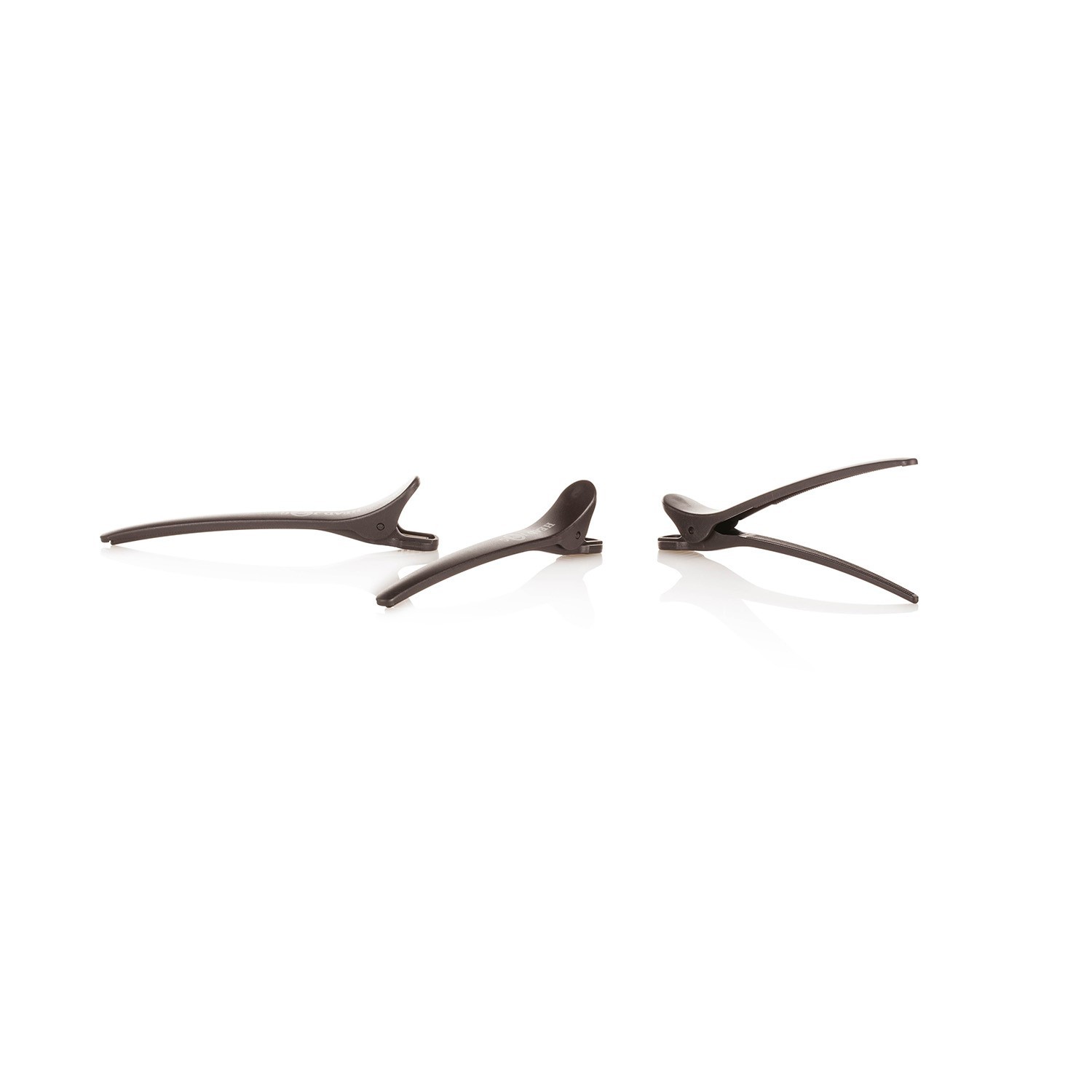 Xanitalia Pro Pinza Plastico Negra 11,5 cm. X6