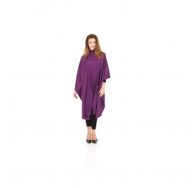 Xanitalia Pro Capa Corte Poliester HD Violeta 130x150 cm. Cierre 6 Botones