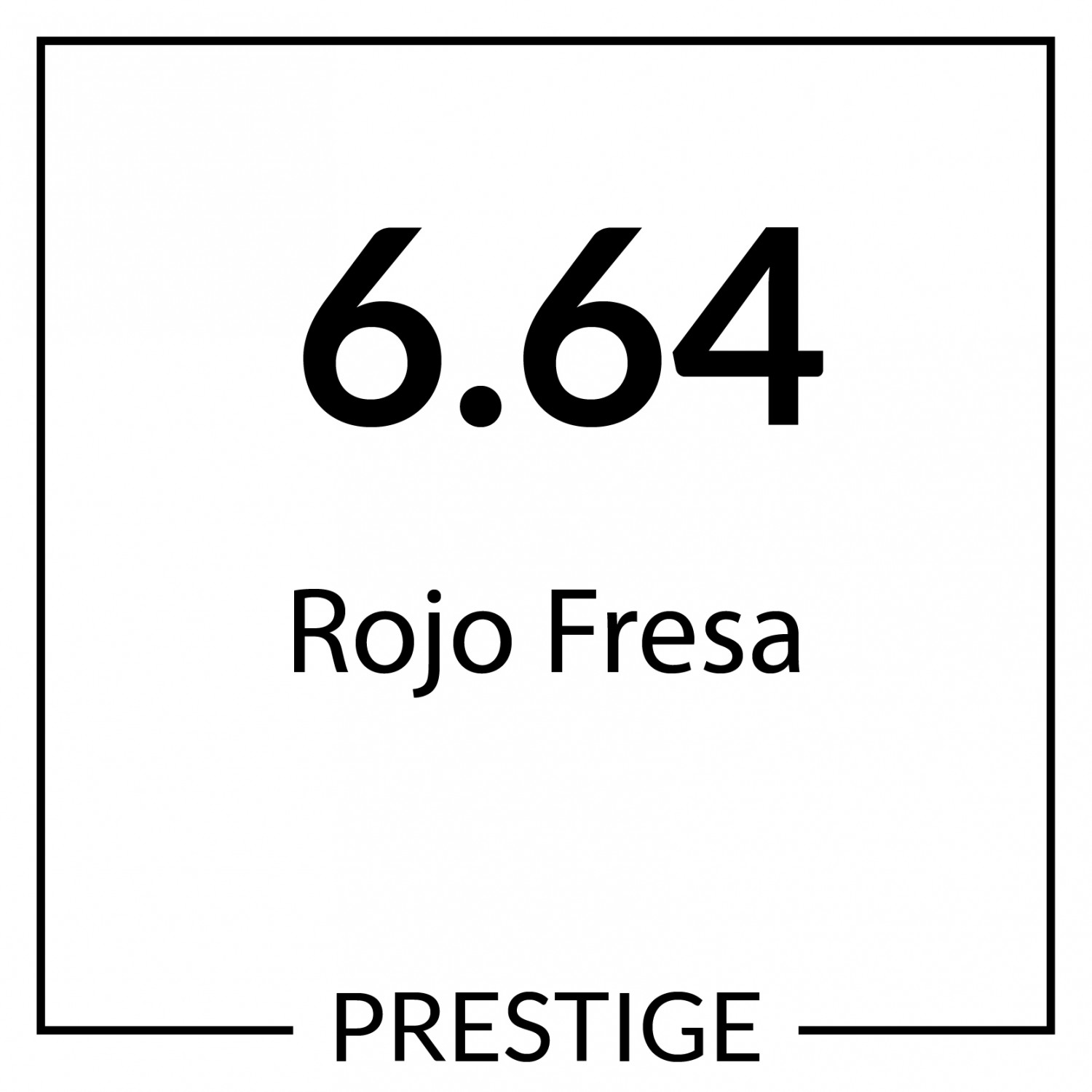 Kincream Prestige 60 ml, 6.64 Rojo Fresa