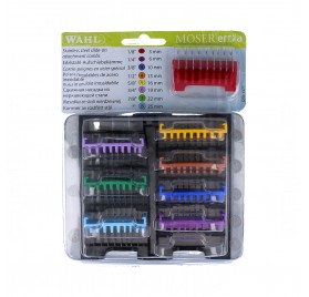 Moser Box Combs Metaliques Colors (1233-7050)