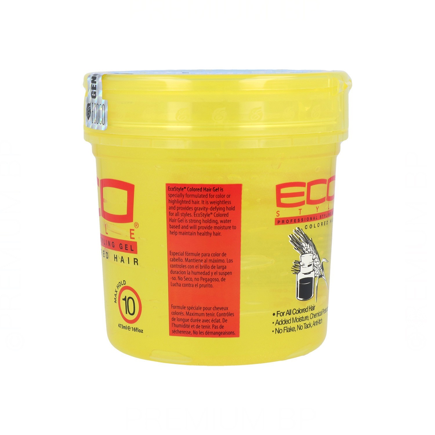 Eco Styler Styling Gel Colored Hair Jaune 473 ml