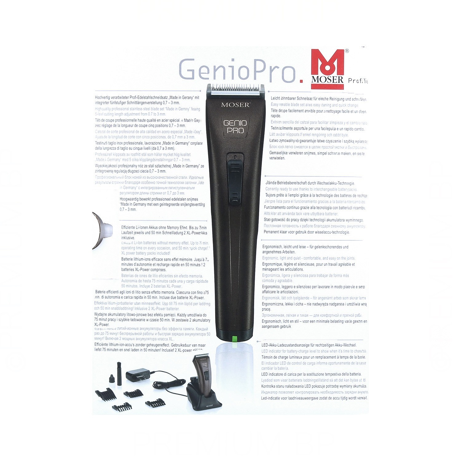 Moser Machine Genio Pro Cordless (1874-0050)