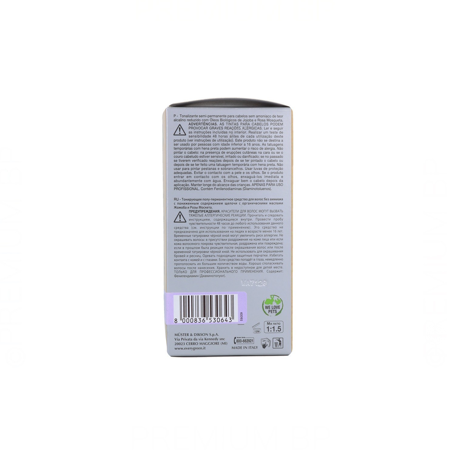 Dikson Every Green Lunar Shades 9.022 Lua Lavanda 3X60 ml