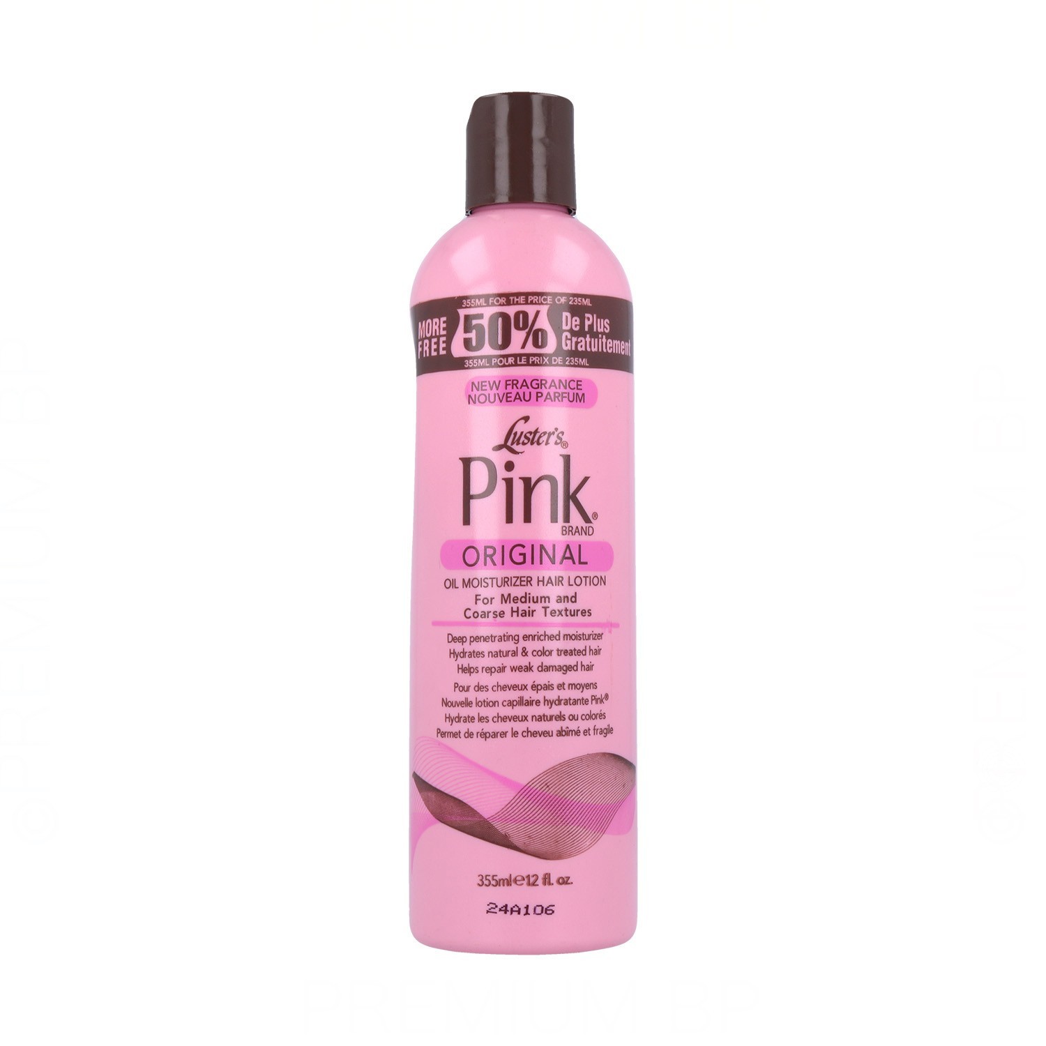 Luster'S Pink Oil Moist Loção Original 355 ml/12Oz (B)