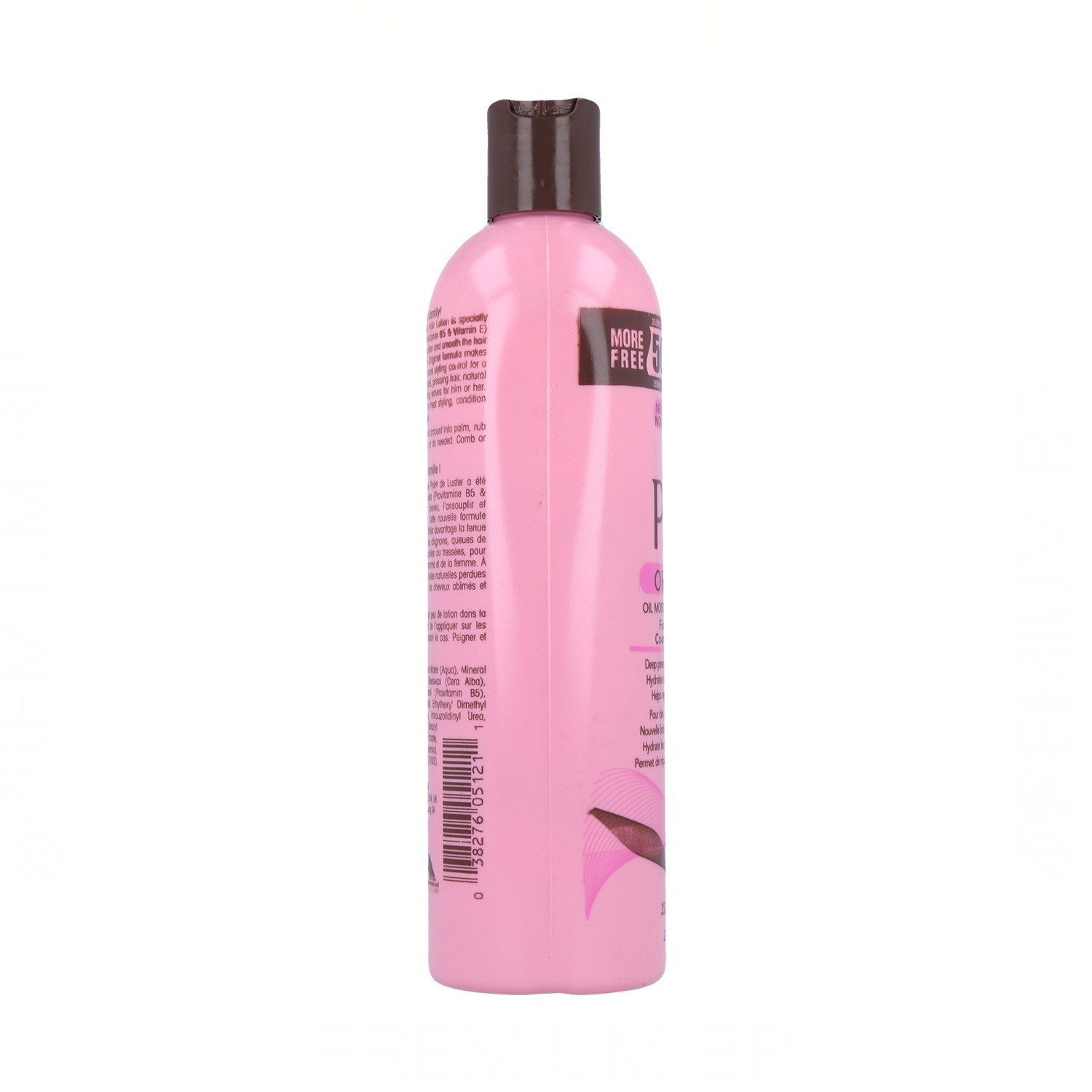 Lotion originale hydratante à l'huile rose Luster'S 355ml / 12Oz (B)