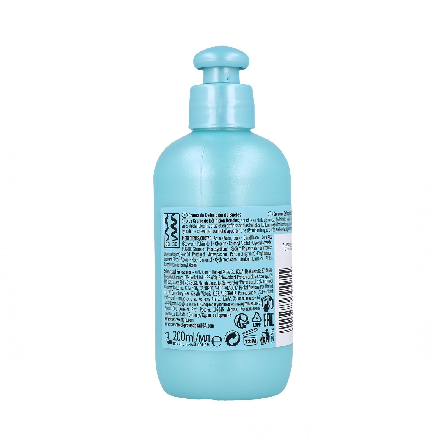 Schwarzkopf Mad About Curls Twister Crème Définition 200 ml