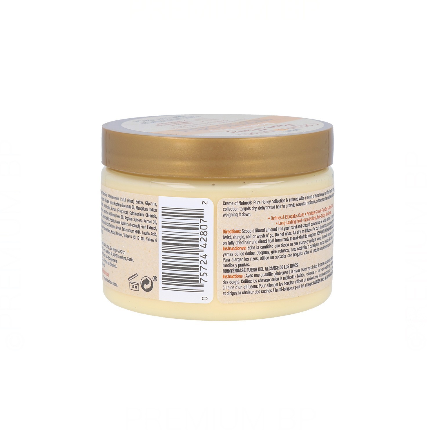 Creme Of Nature Pure Honey Moisturizing Whip Twist Cream 326G