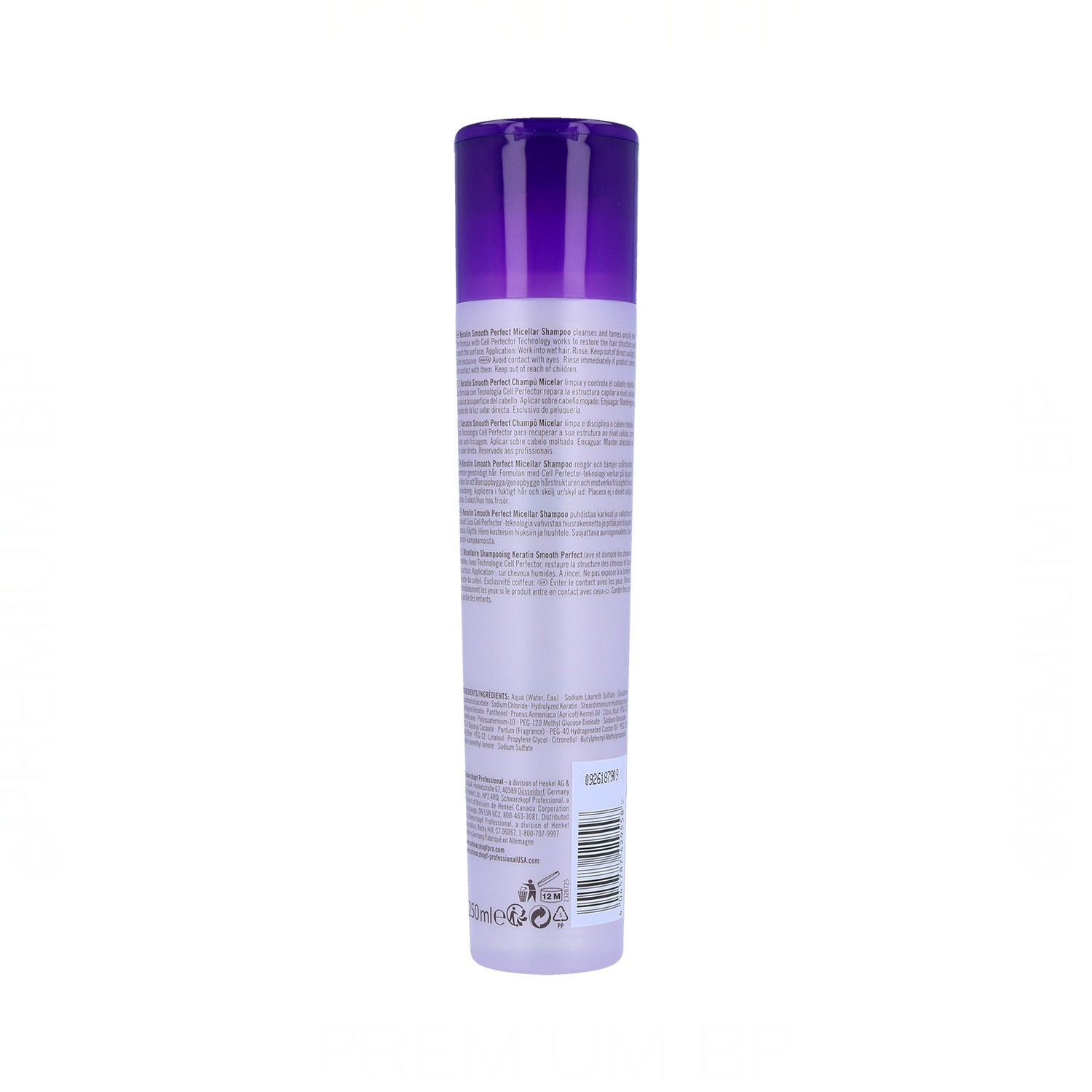 Schwarzkopf Bonacure Keratin Smooth Perfect Shampoo 250 ml