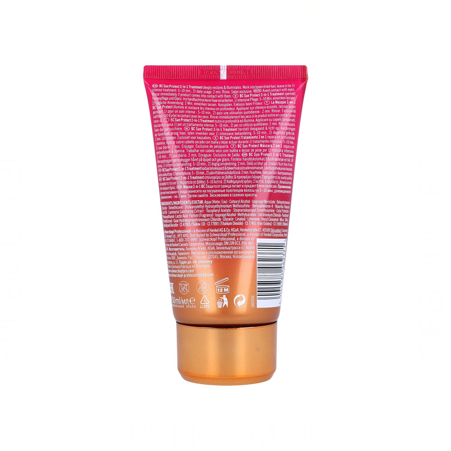 Schwarzkopf Bonacure Sun Protect Treatment 2In1 150 ml