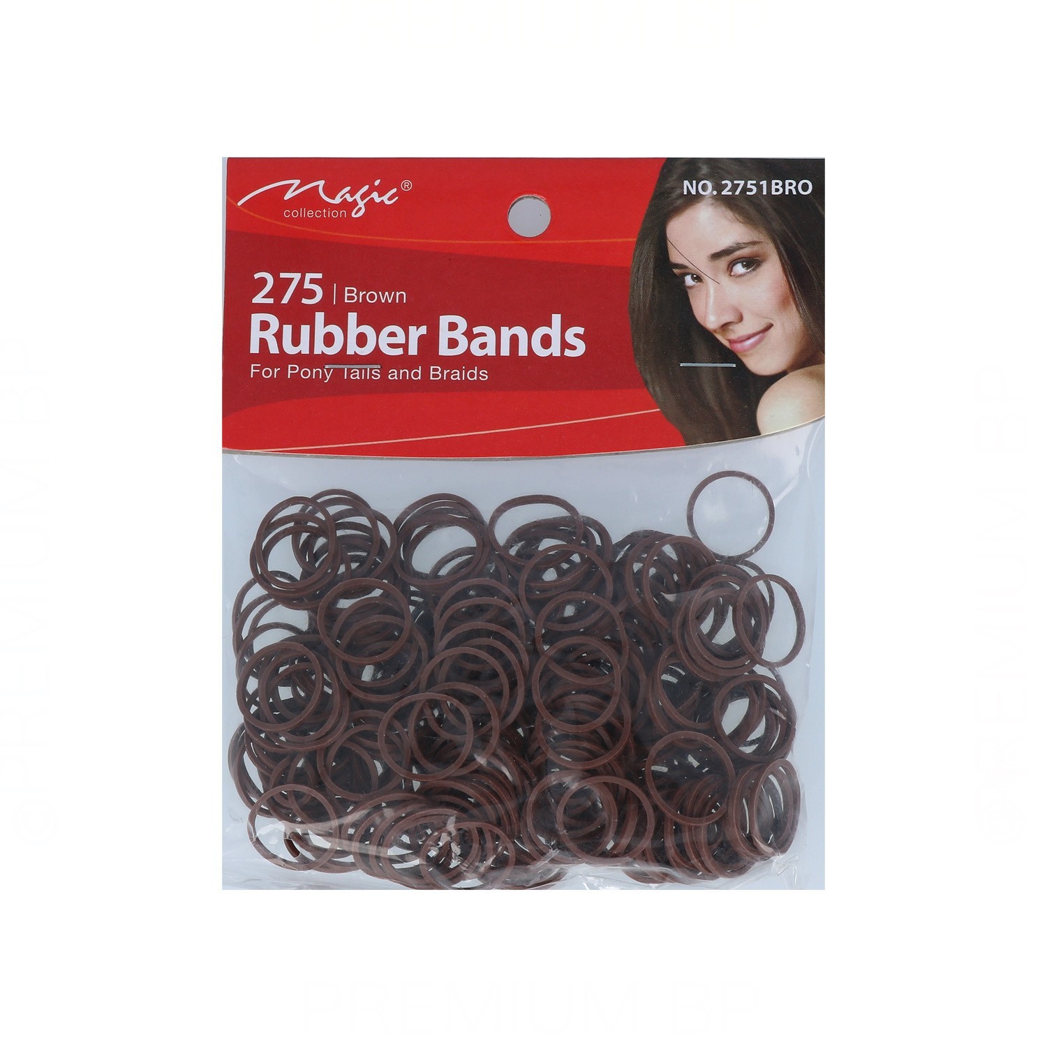 Magic Rubber Bands Castaño (2751Bro)