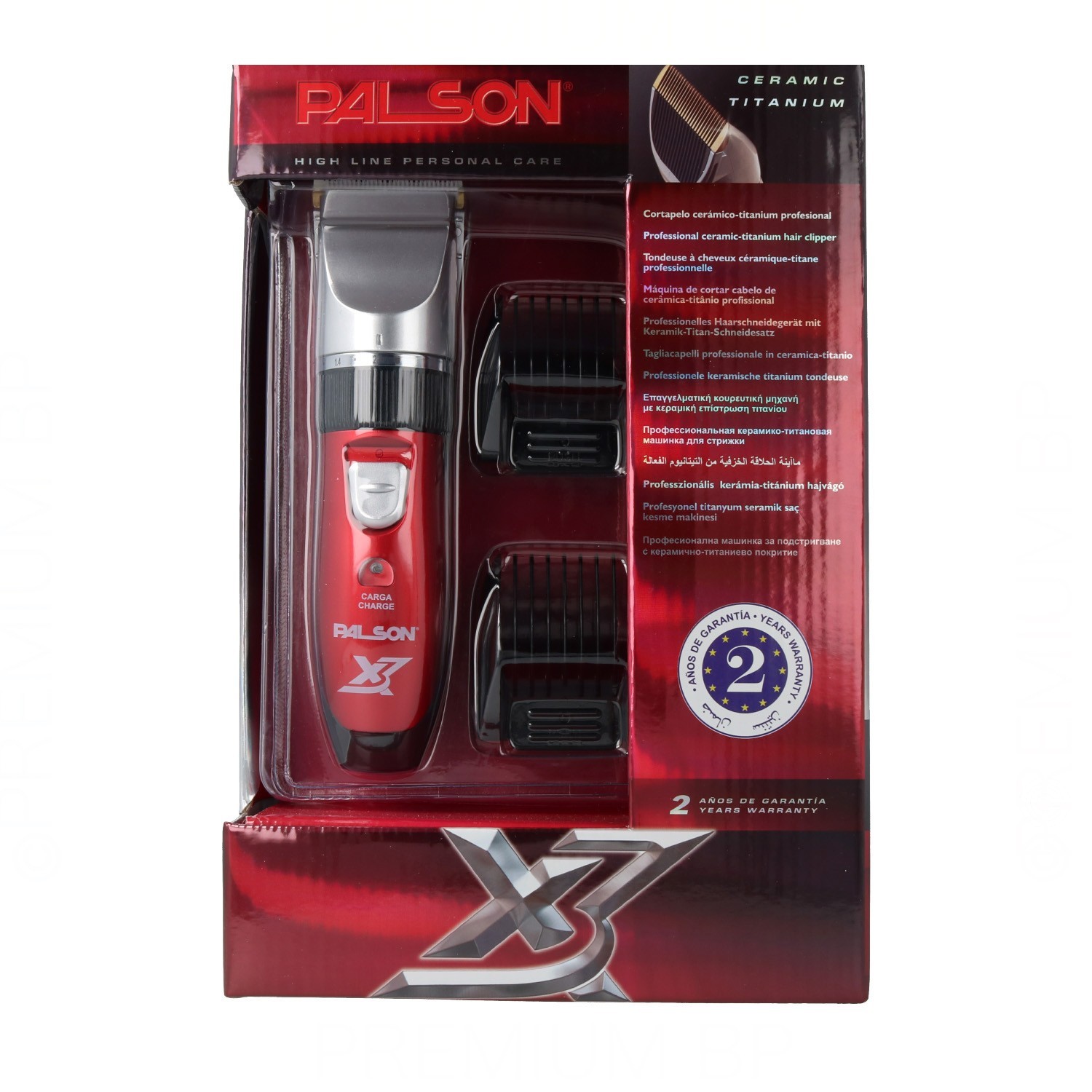 Palson Macchina Taglia Capelli Ceramic Titanium X3