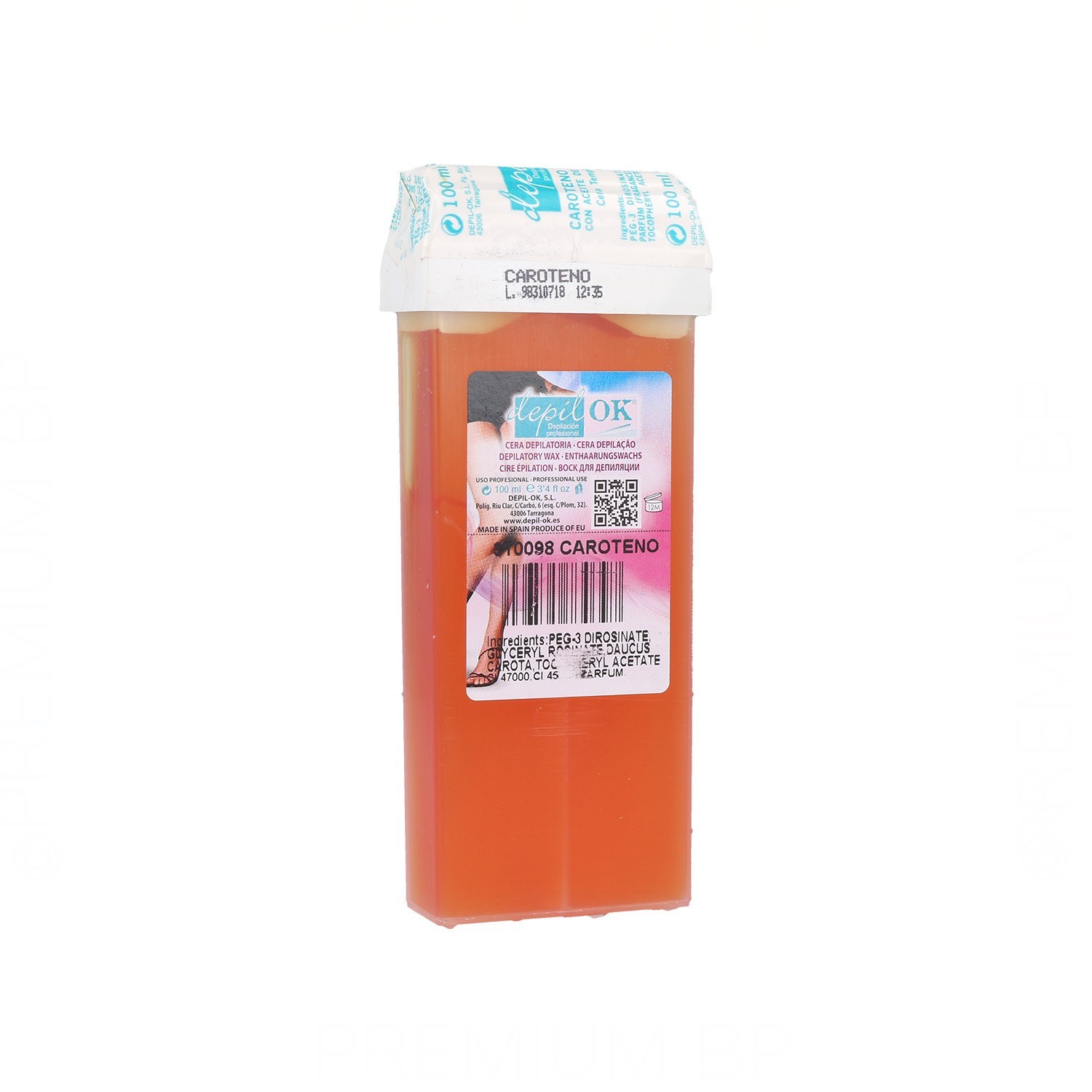 Depil Ok Roll-On Caroteno 100 ml Depil Ok Roll-On Caroteno 100 ml