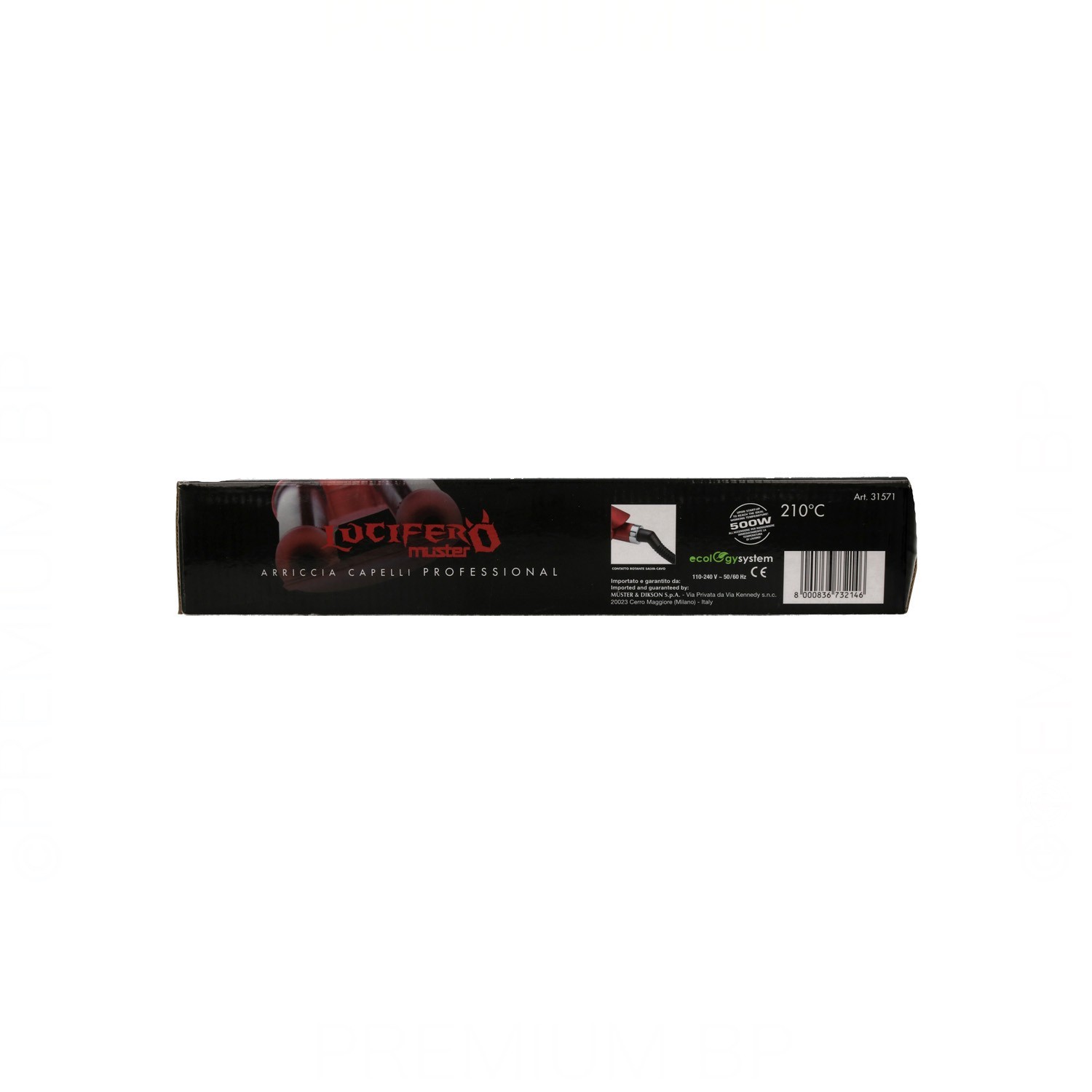 Muster Rizador Professional Lucifero Triple Ondas (31571)