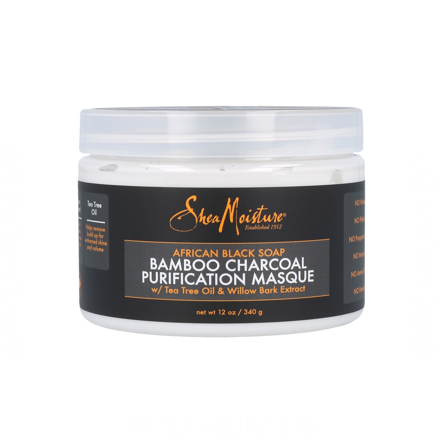 Shea Moisture African Black Soap Bamboo Charcoal Mask 340 gr