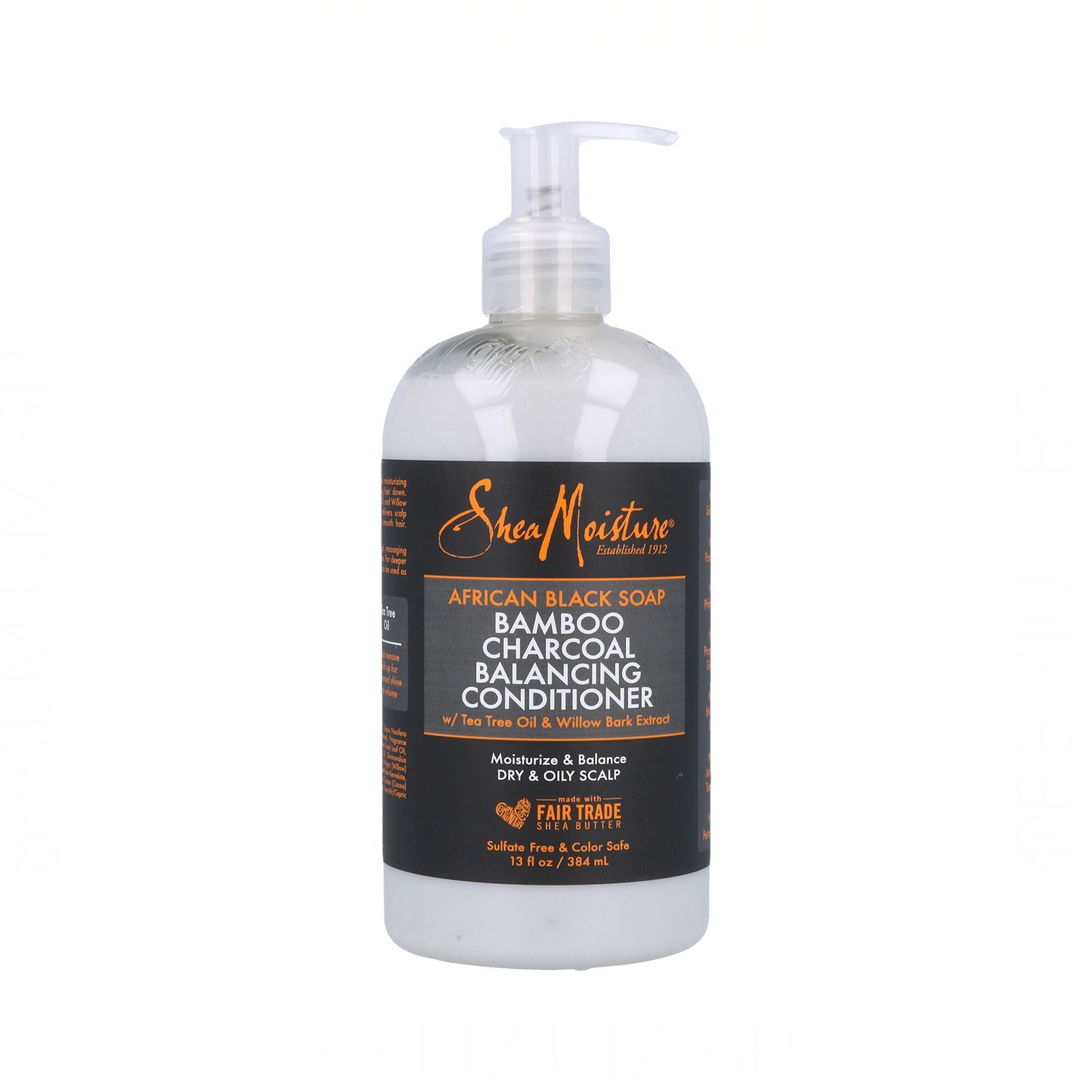 Shea Moisture African Black Soap Bamboo Charcoal Acondicionador 384 ml