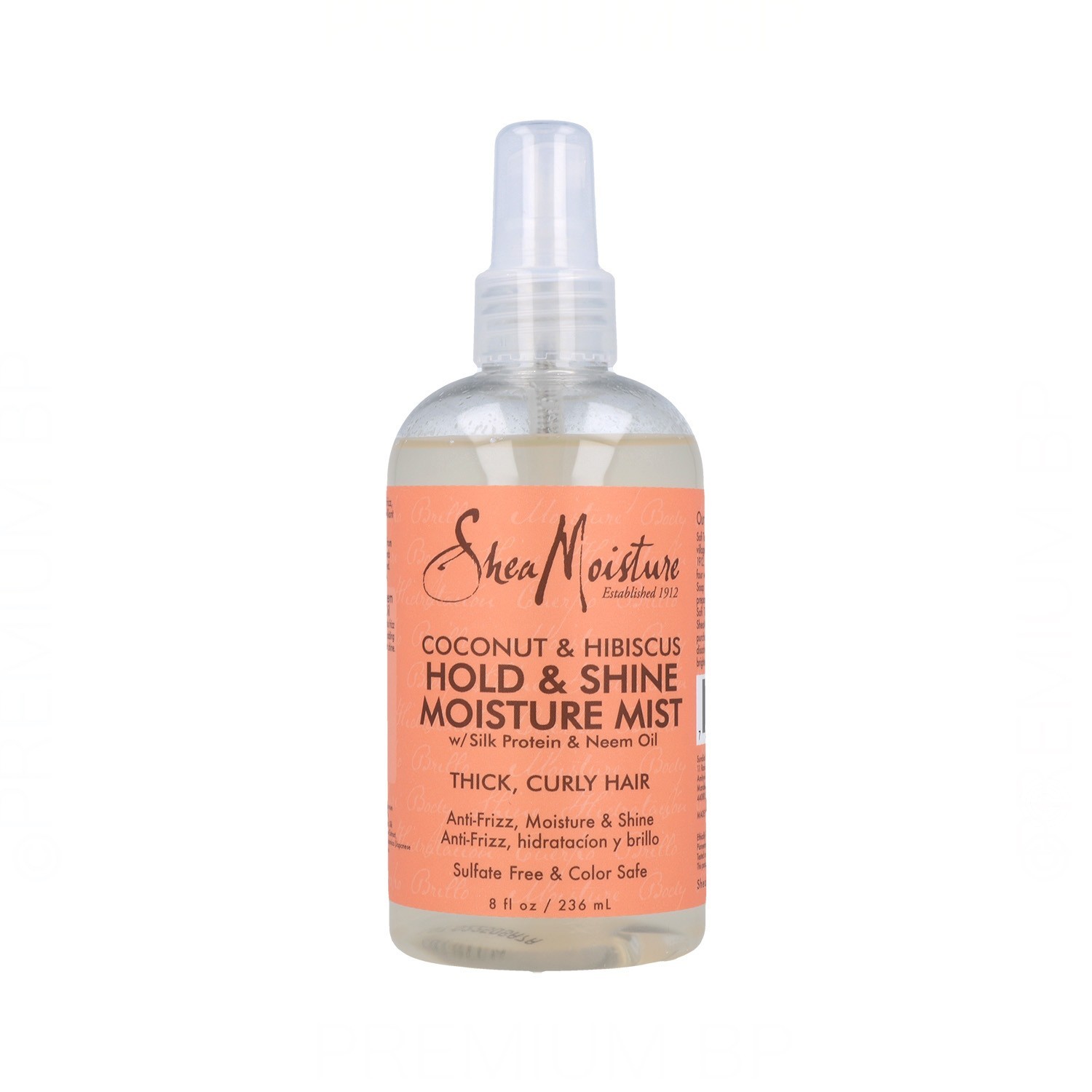 Shea Moisture Coconut & Hibiscus Hold & Shine Moisture Mist 8Oz/236 ml