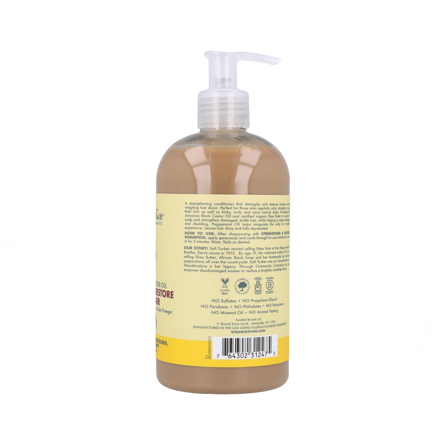 Shea Moisture Jamaican Black Castor Oil Acondicionador 384 ml