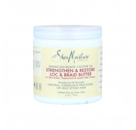 Shea Moisture Jamaican Black Castor Oil Loción & Braid Butter 170G