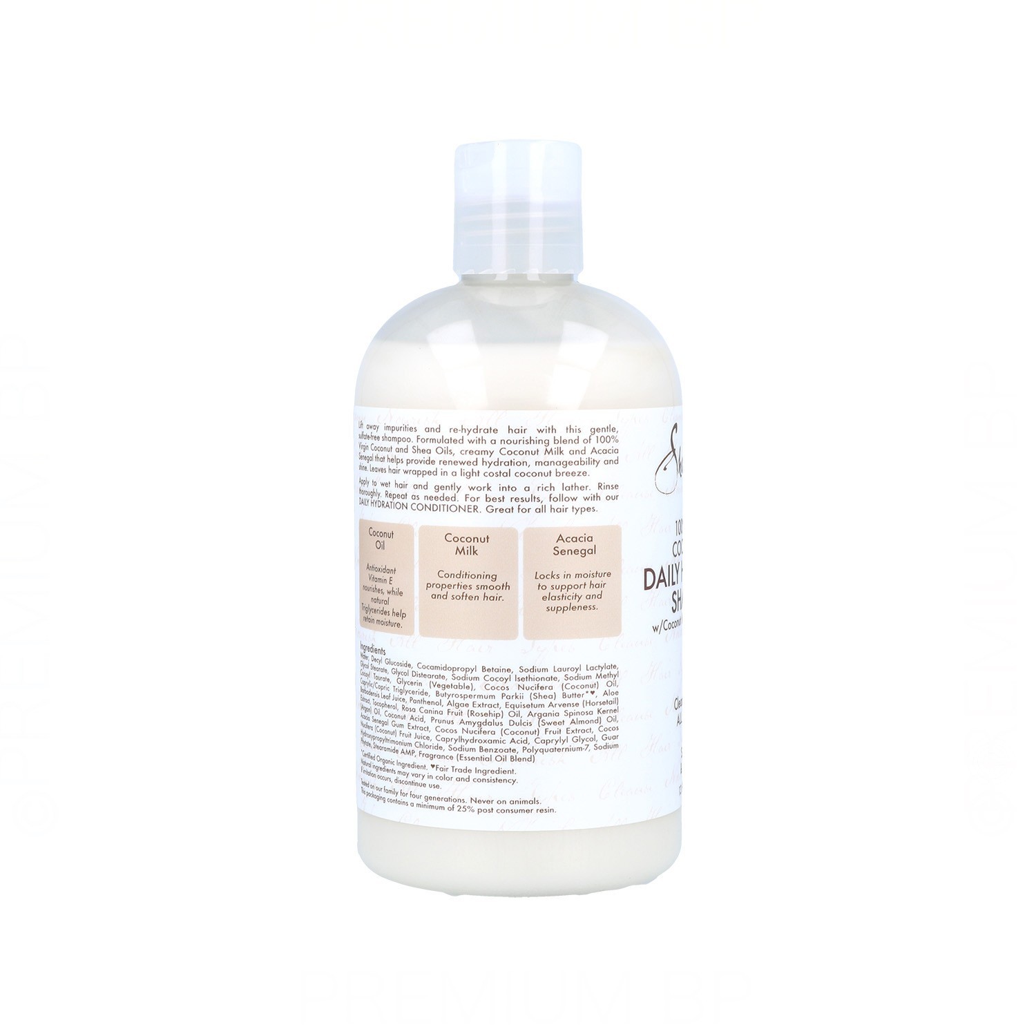 Shea Moisture Virgin Coconut Oil Hydration Champú 384 ml