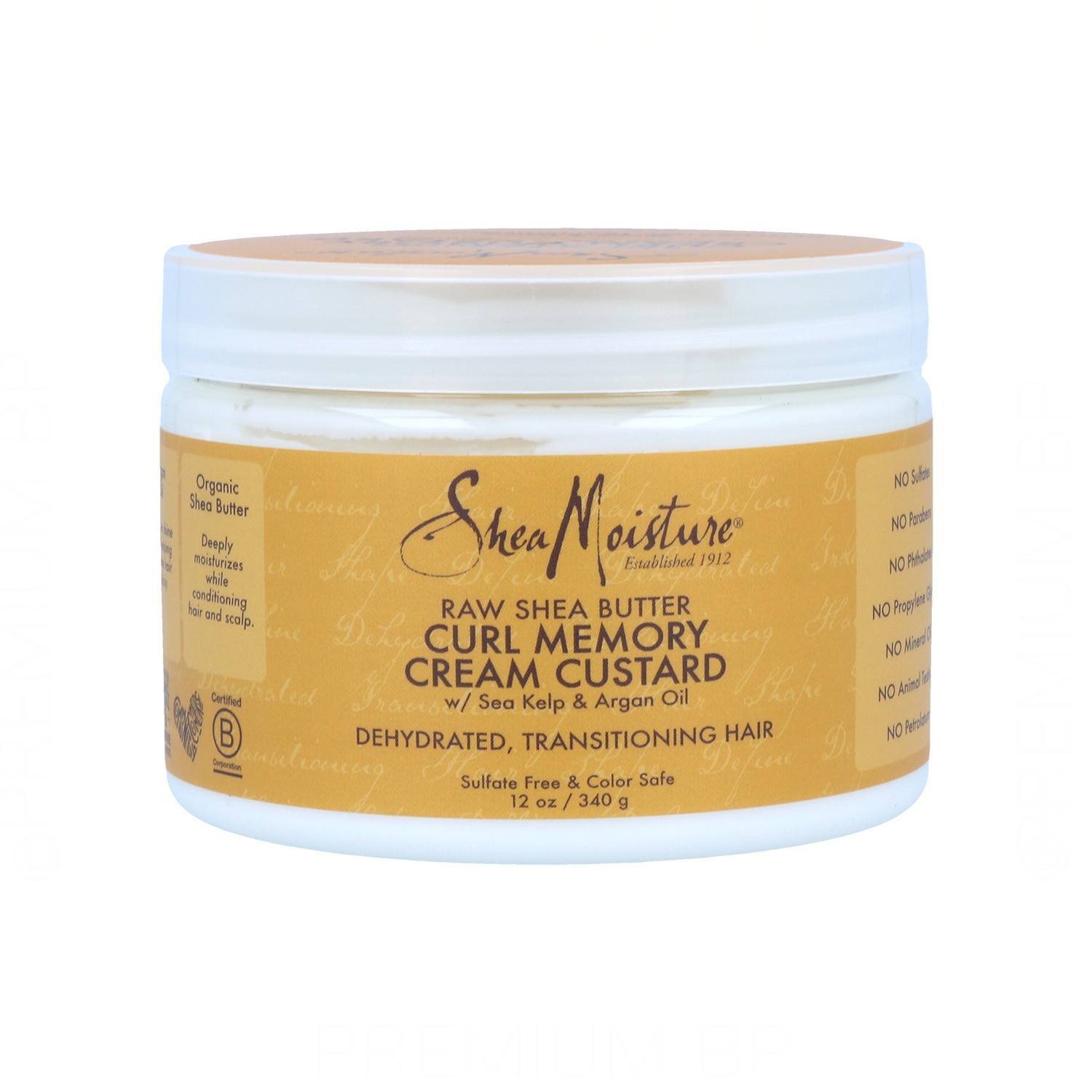 Shea Moisture Raw Shea Butter Curl Memory Cream Custard 340G