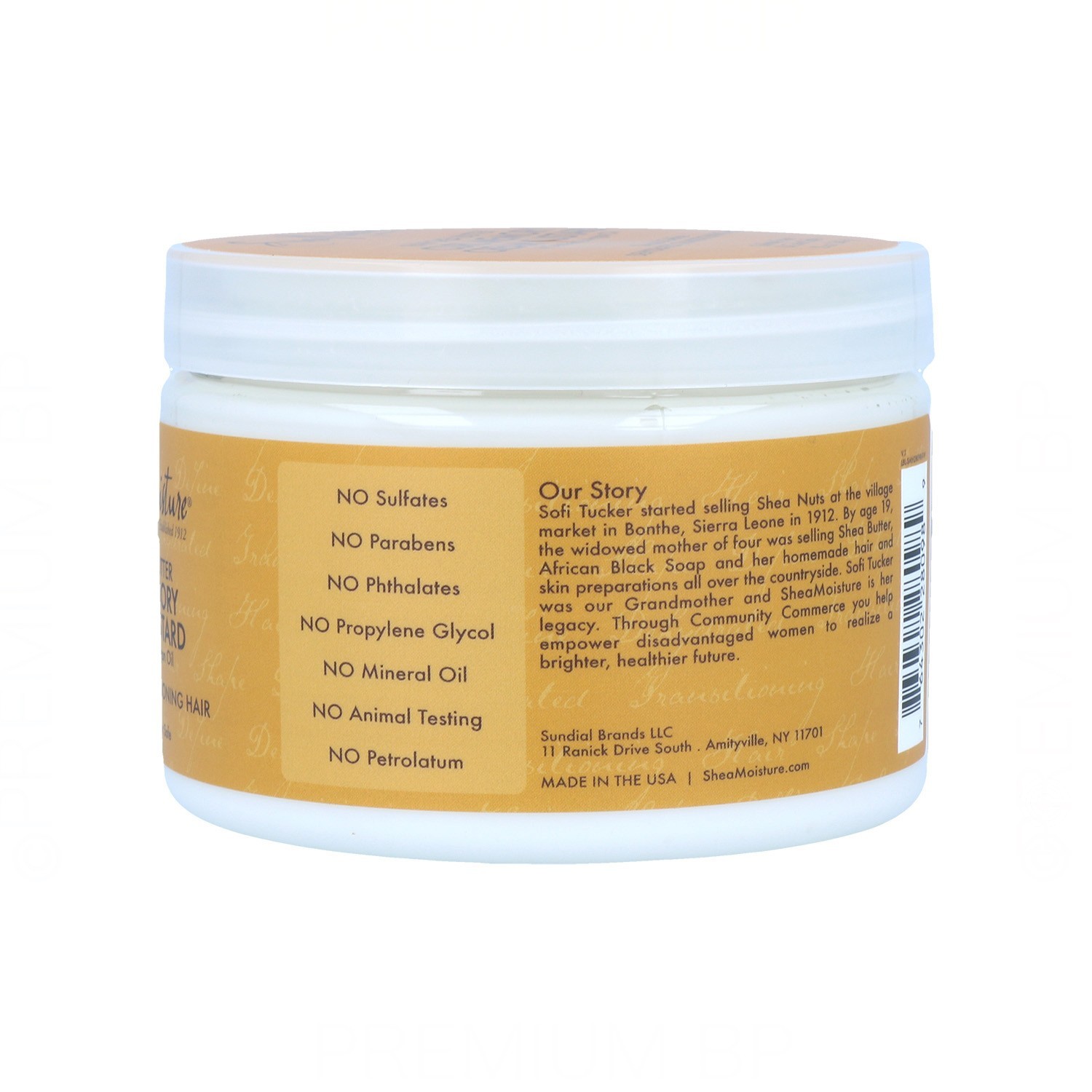 Shea Moisture Raw Shea Butter Curl Memory Cream Custard 340G