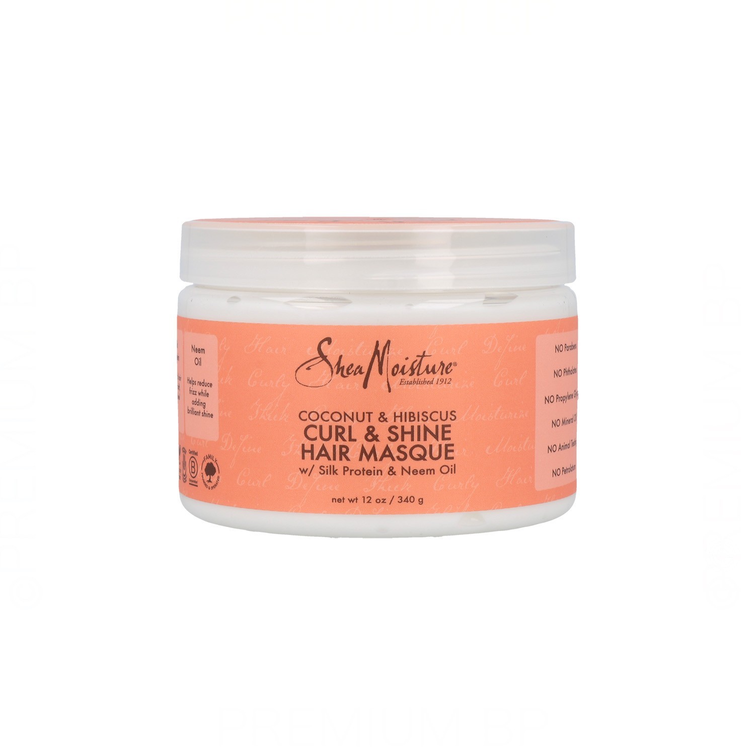 Shea Moisture Coconut & Hibiscus Curl Tratamiento Mascarilla 340 gr