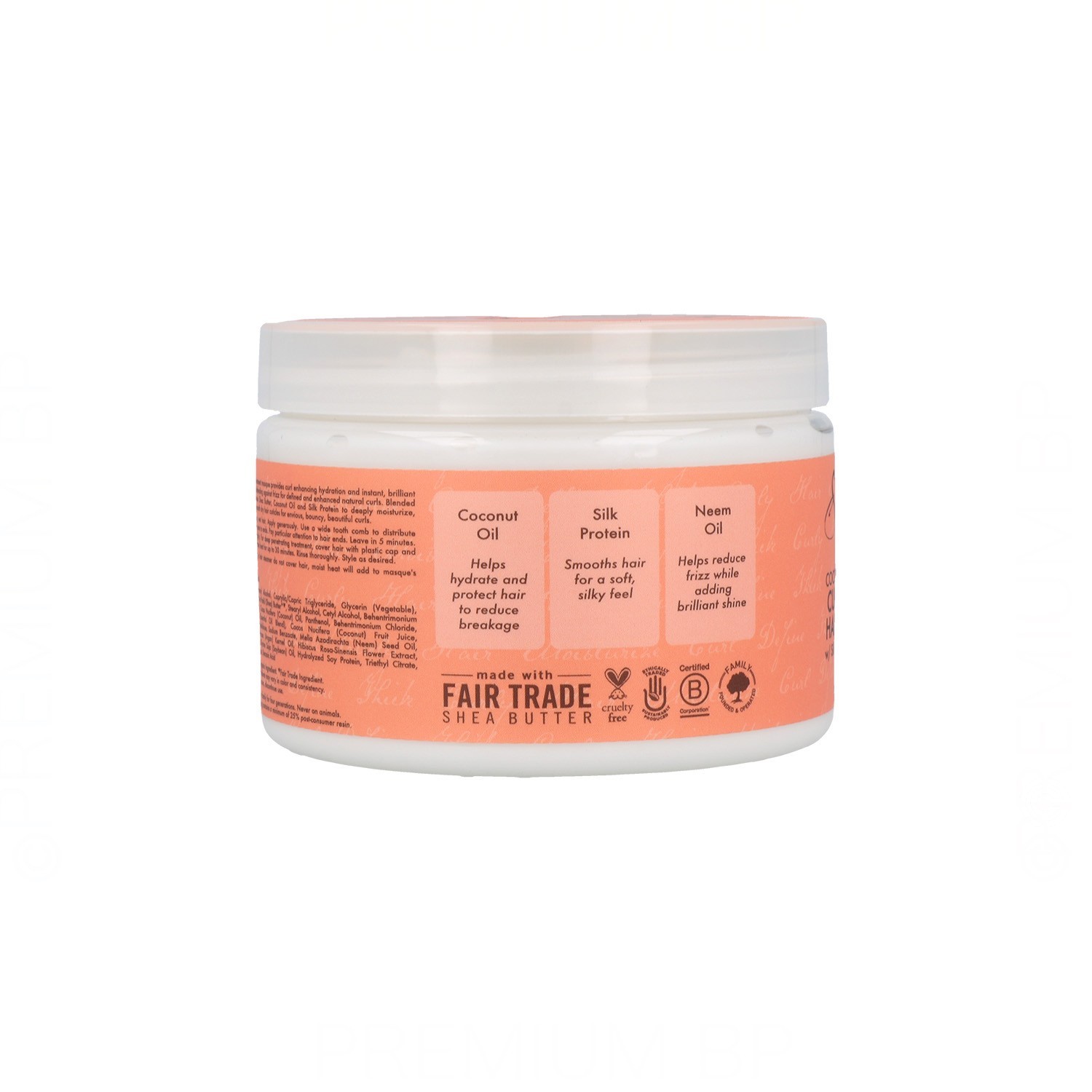 Shea Moisture Coconut & Hibiscus Curl Tratamiento Mascarilla 340 gr