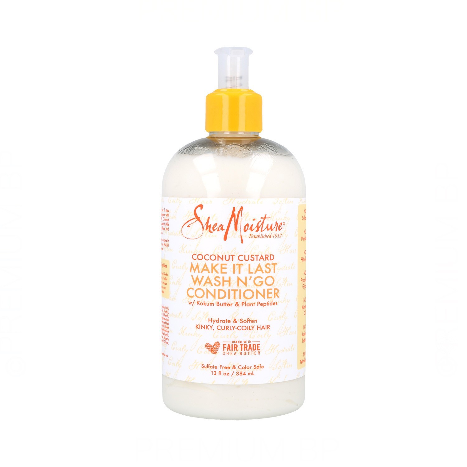 Shea Moisture Coconut Custard Wash N'Go Acondicionador 384 ml