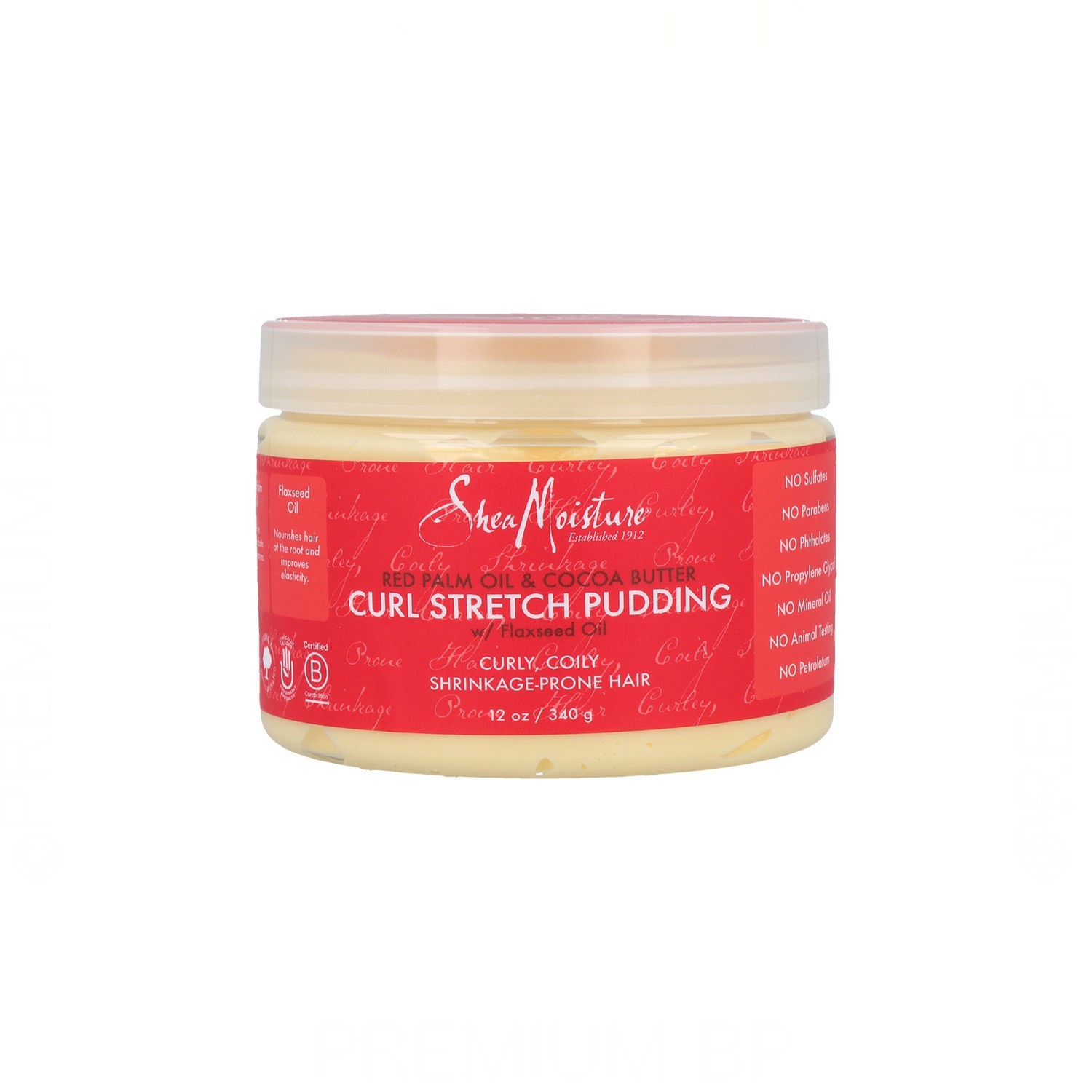 Shea Moisture Red Palm & Cocoa Butter Curl Stretch Pudding 12Oz/340G (Curls)