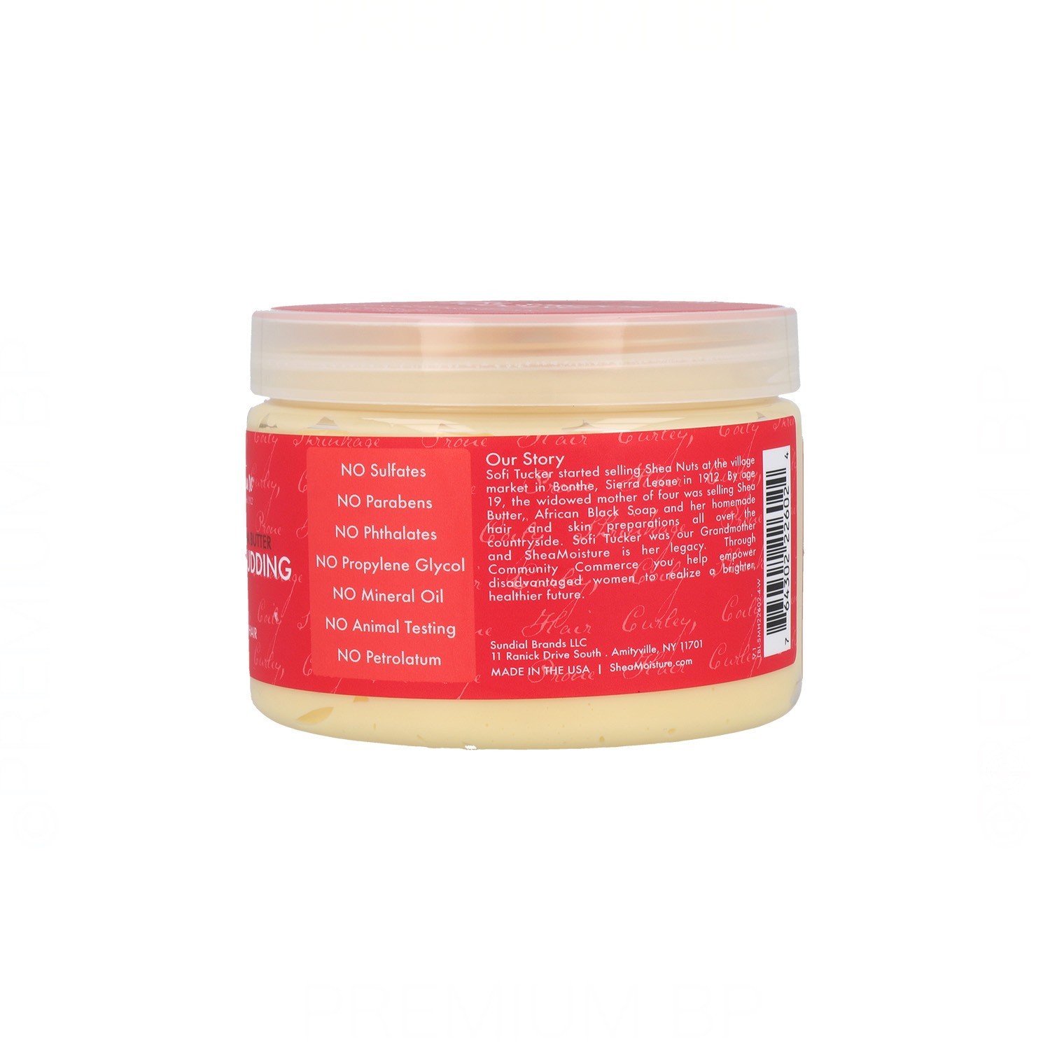 Shea Moisture Red Palm & Cocoa Butter Curl Stretch Pudding 12Oz/340G (Cachos)