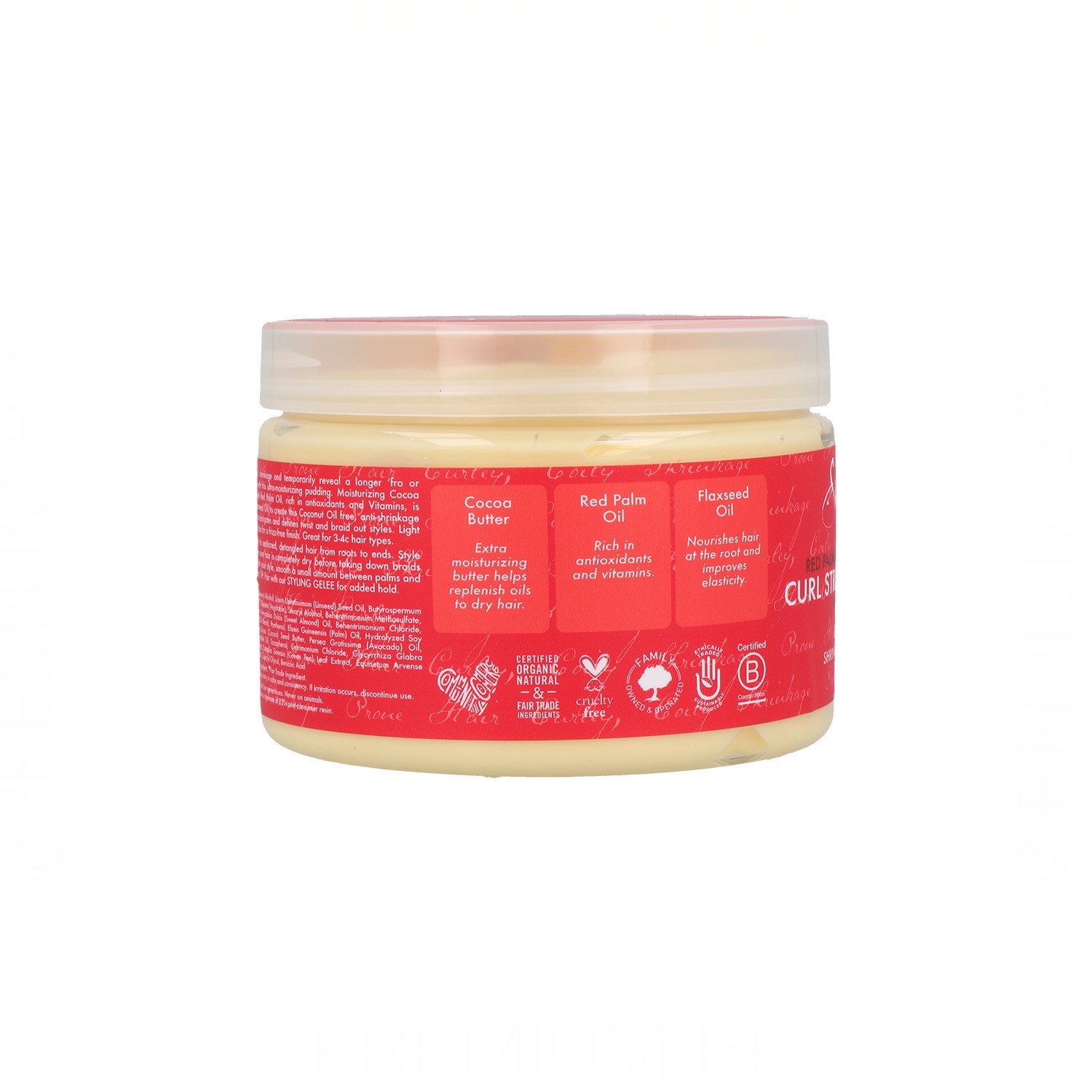 Shea Moisture Red Palm & Cocoa Butter Curl Stretch Pudding 12Oz/340G (Rizos)