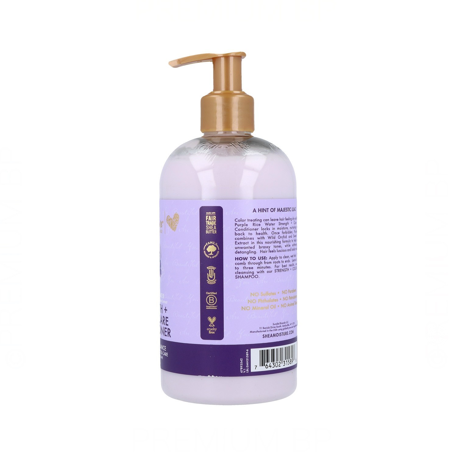 Shea Moisture Purple Rice Water Acondicionador 370 ml