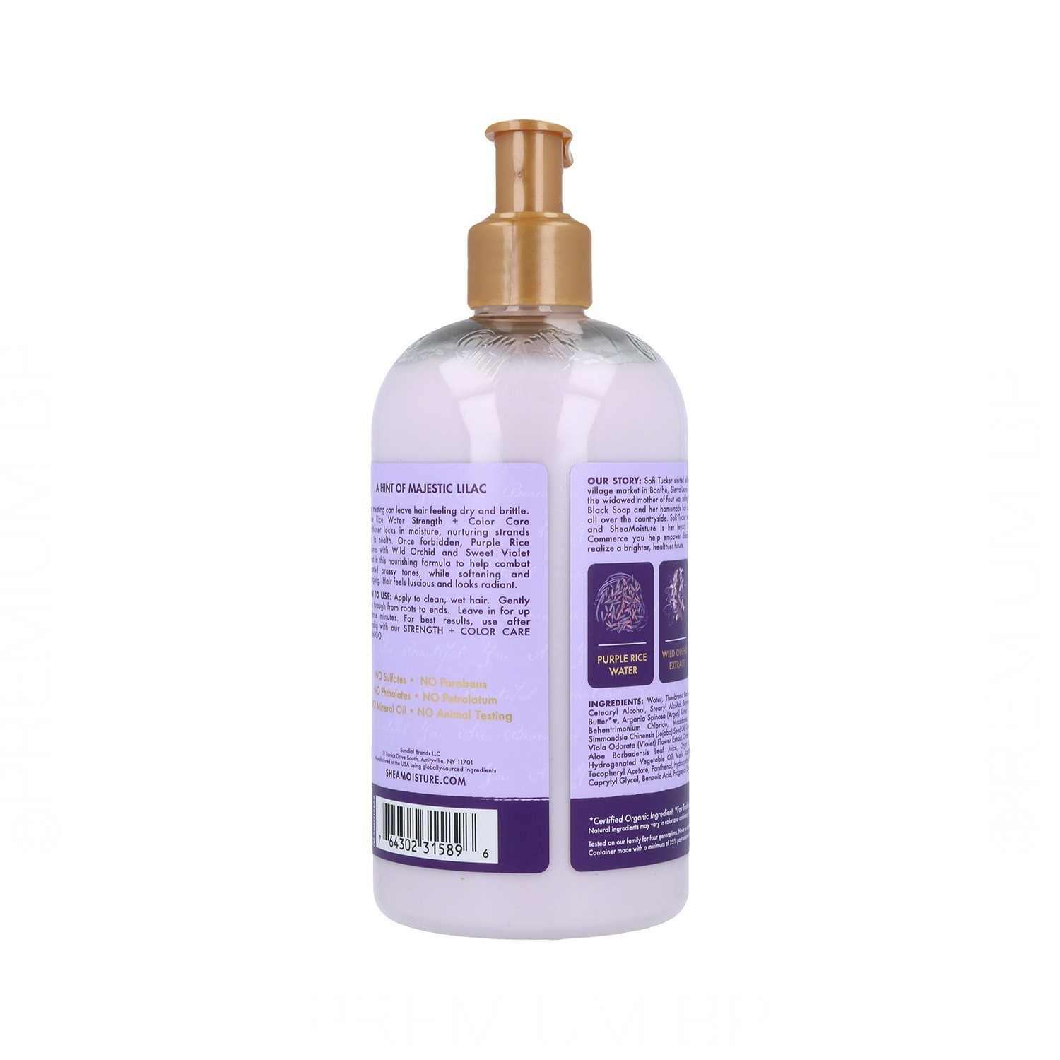 Shea Moisture Purple Rice Water Acondicionador 370 ml