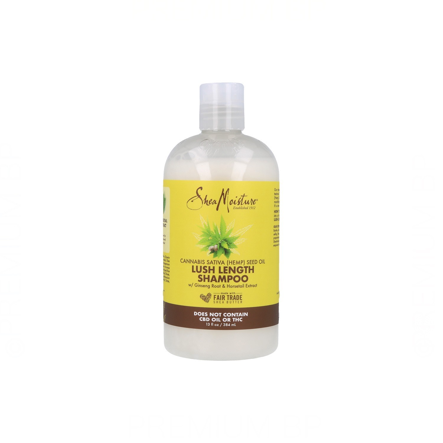 Shea Moisture Cannabis Sativa (Hemp) Seed Champú 8Oz/384 ml