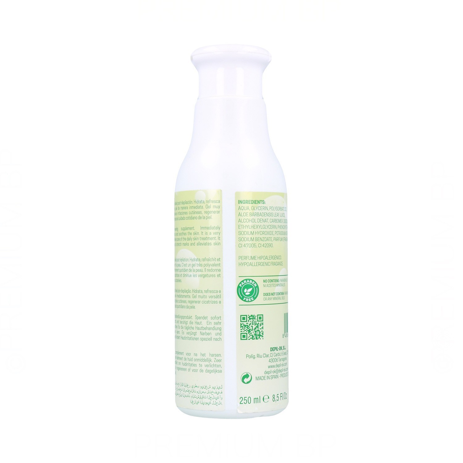 Depil Ok Gel Aloe Vera 250 ml