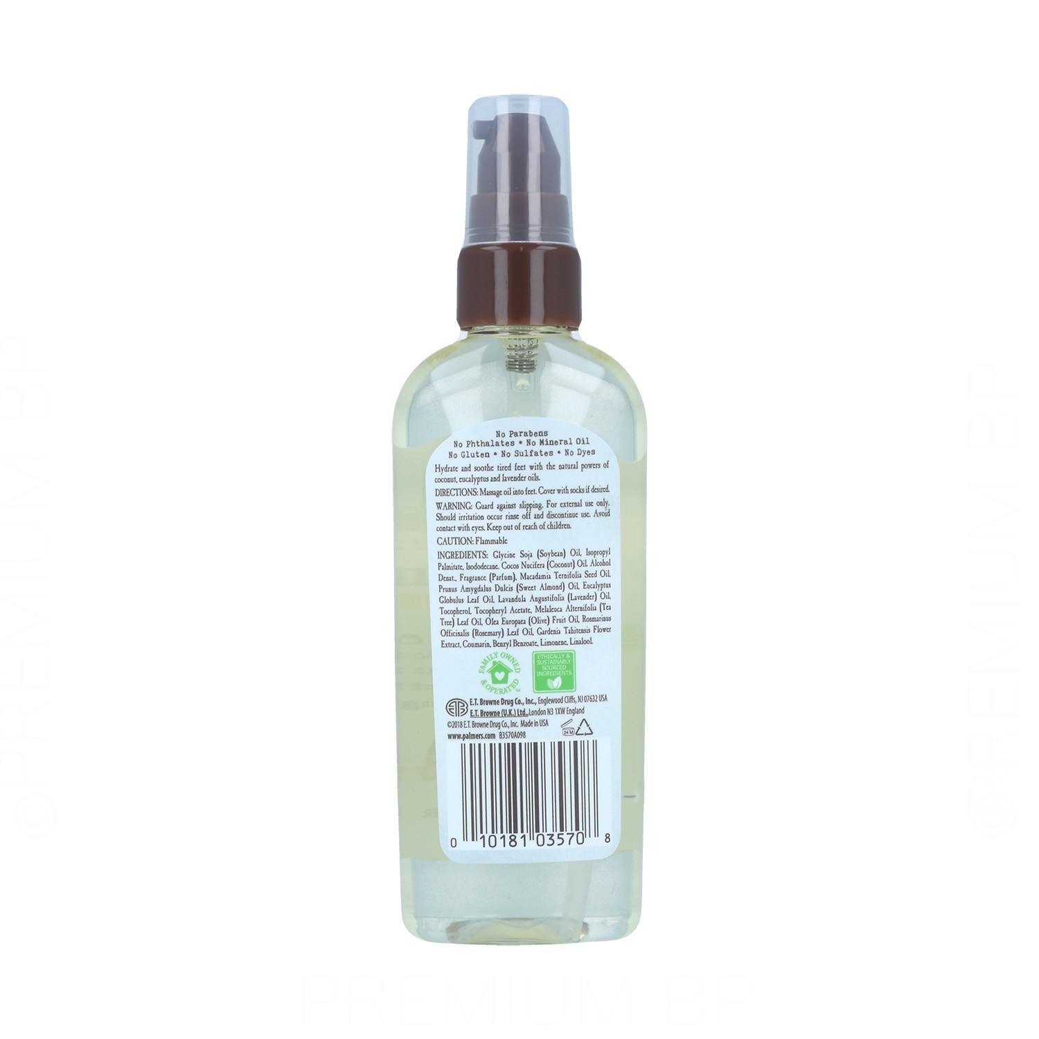 Palmers Coconut Oil Foot Oil 100 ml (3570-6)