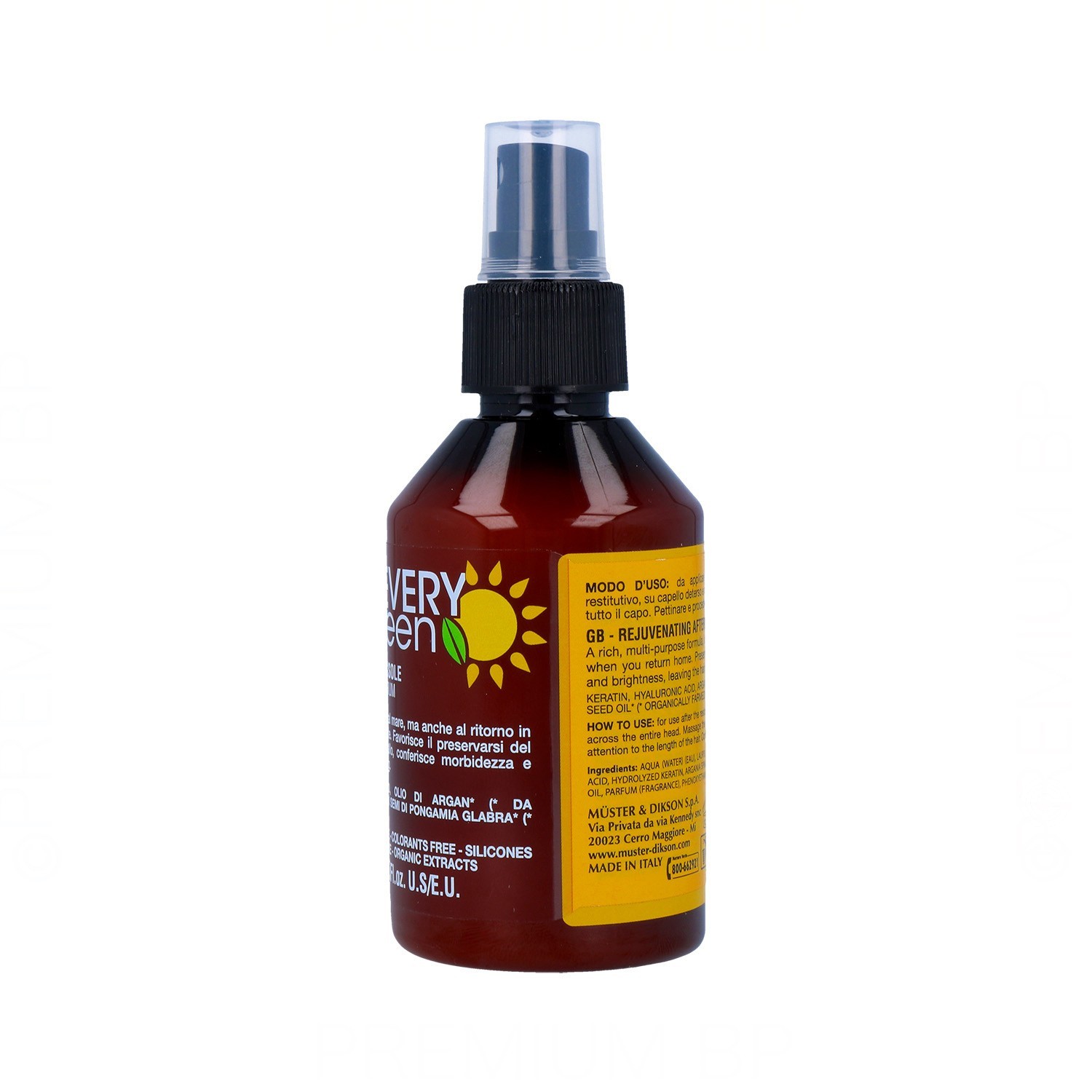 Dikson Everygreen Sun Hair Care Serum 150 ml (Post/before)