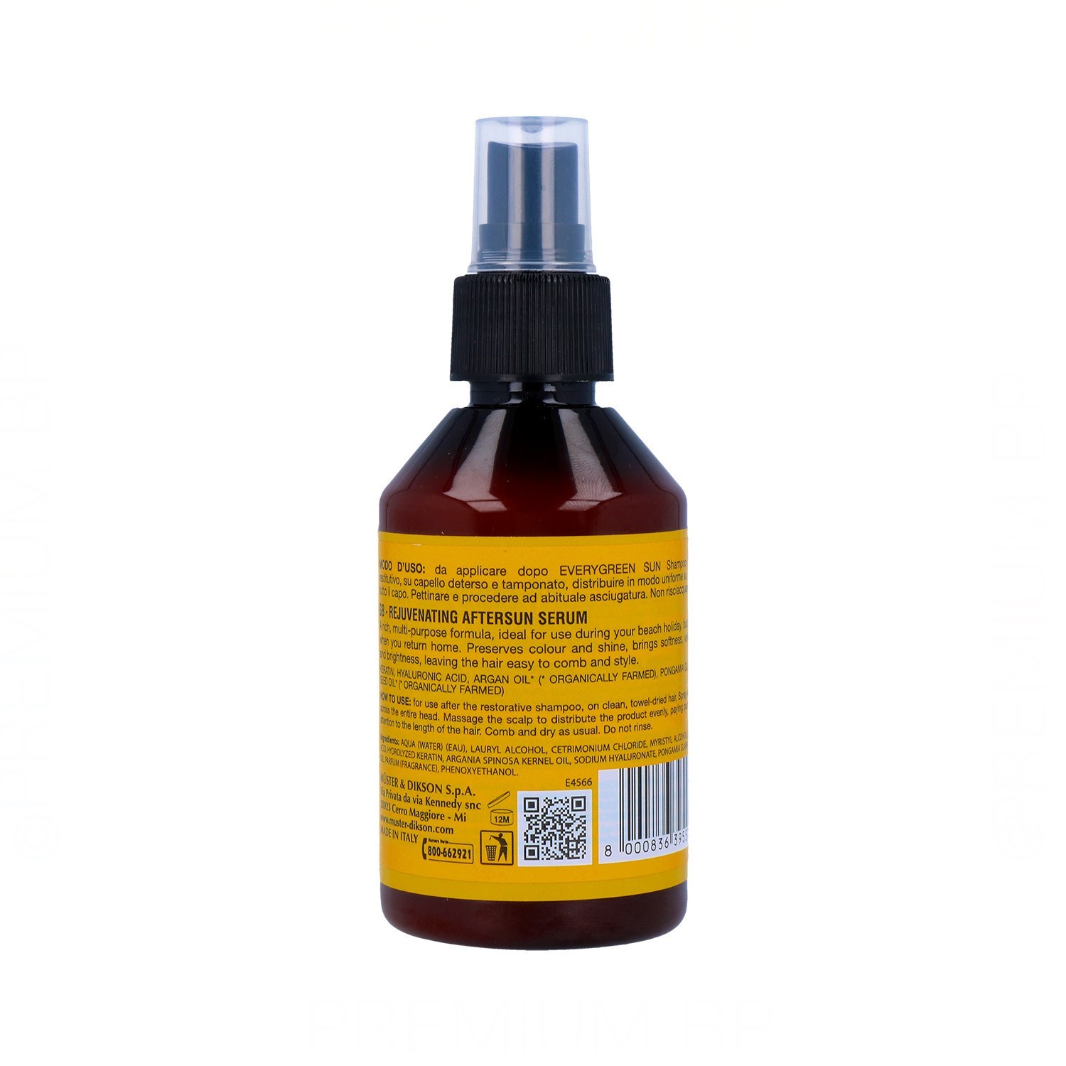 Dikson Everygreen Sun Hair Care Serum 150 ml (Post/before)