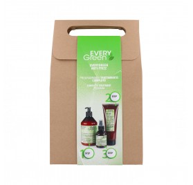 Dikson Everygreen Anti Frizz Hair Kit (Shampoo/Mask/Detangler)