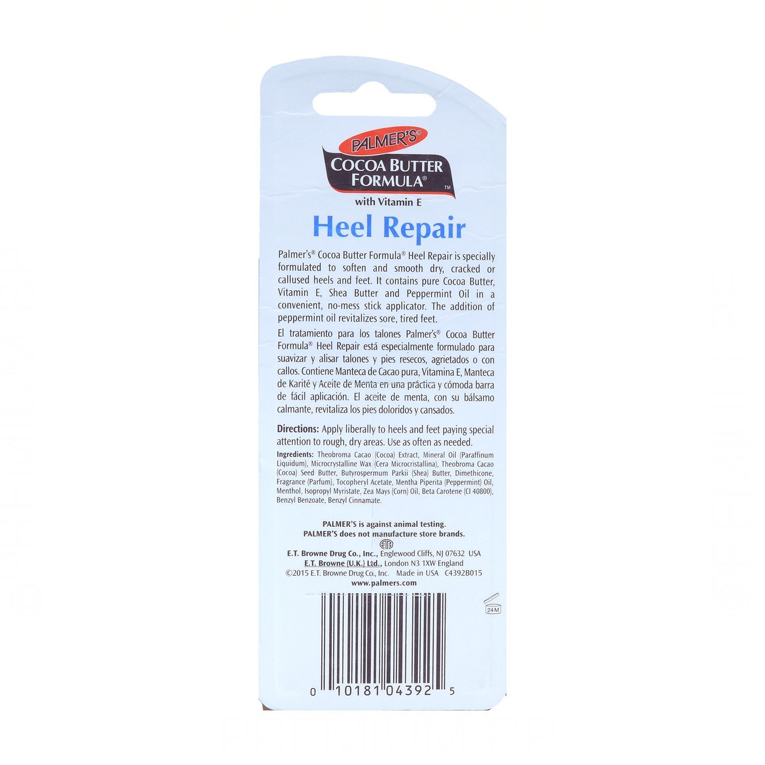 Palmers Cocoa Butter Formula Reparador De Talón En Stick 0.25g