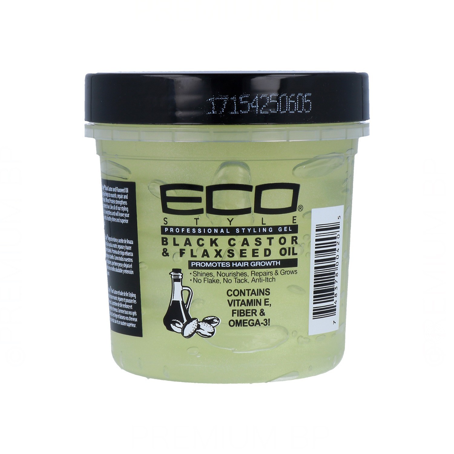 Eco Styler Styling Gel Black Castor 8Oz/235 ml Eco Styler Styling Gel Black Castor 8Oz/235 ml