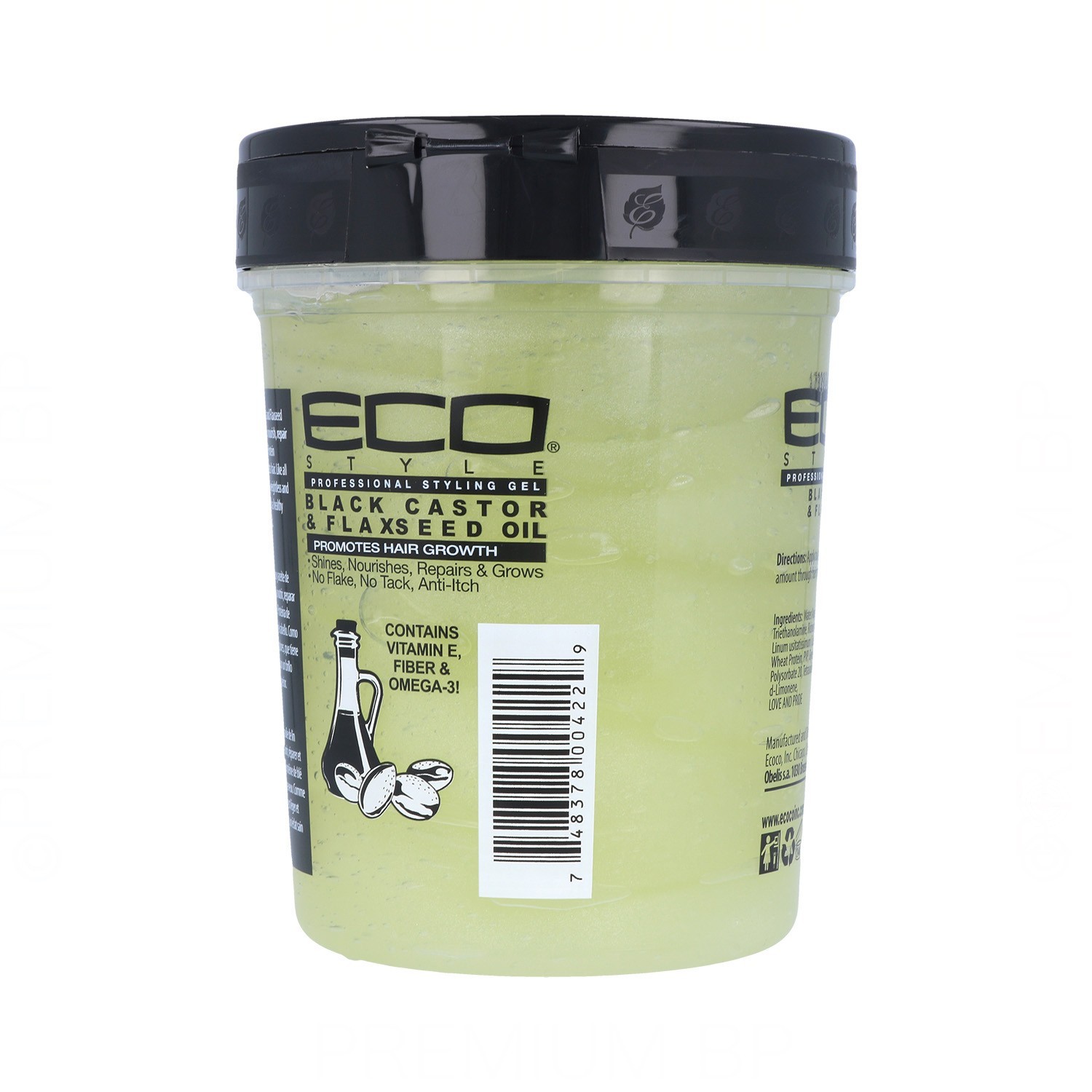 Eco Styler Styling Gel Black Castor 32Oz/946 ml