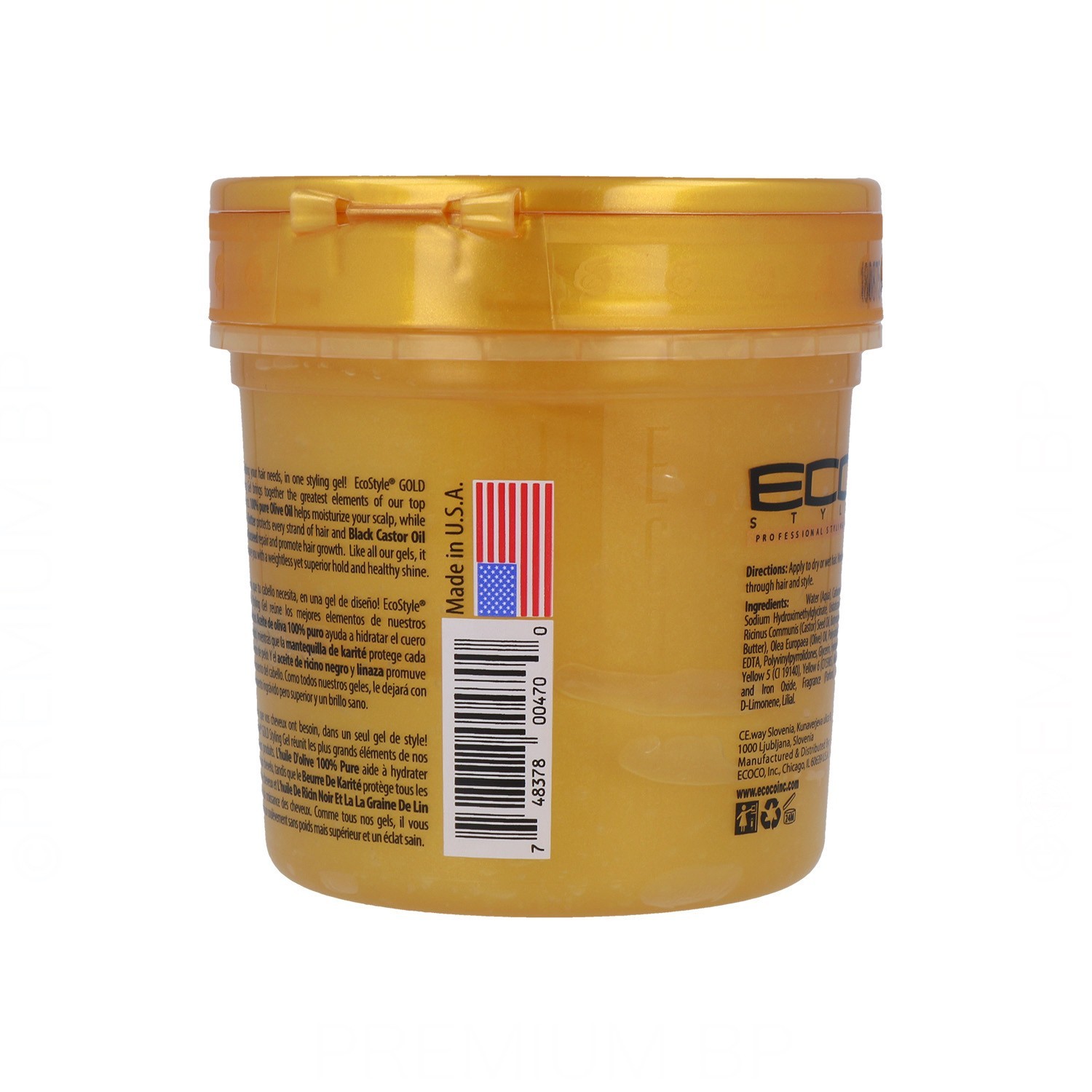 Eco Styler Styling Gel Gold (10) 16Oz/473 ml