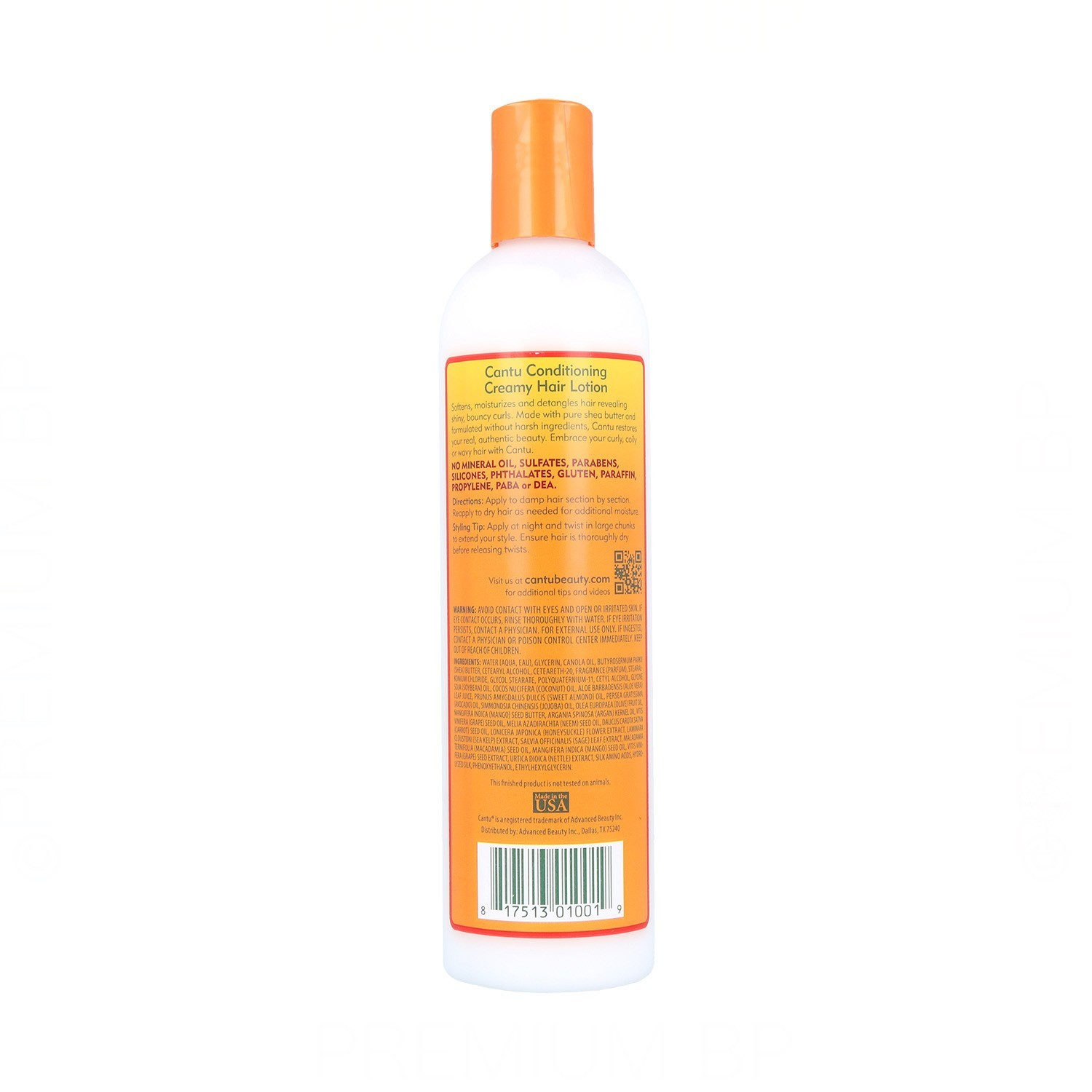 Cantu Shea Butter Natural Hair Creamy Hair Loção Condicionador 355 ml