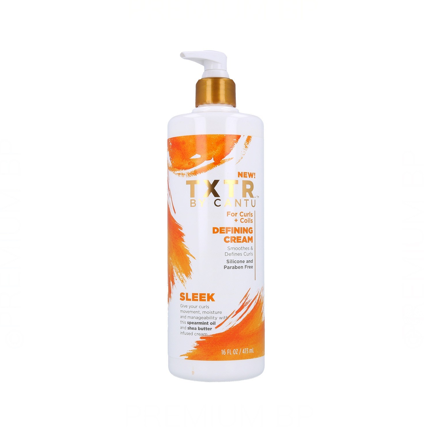 Cantu Txtr Sleek Defining Cream 473 ml (Cabellos Rizado+Ondulados)
