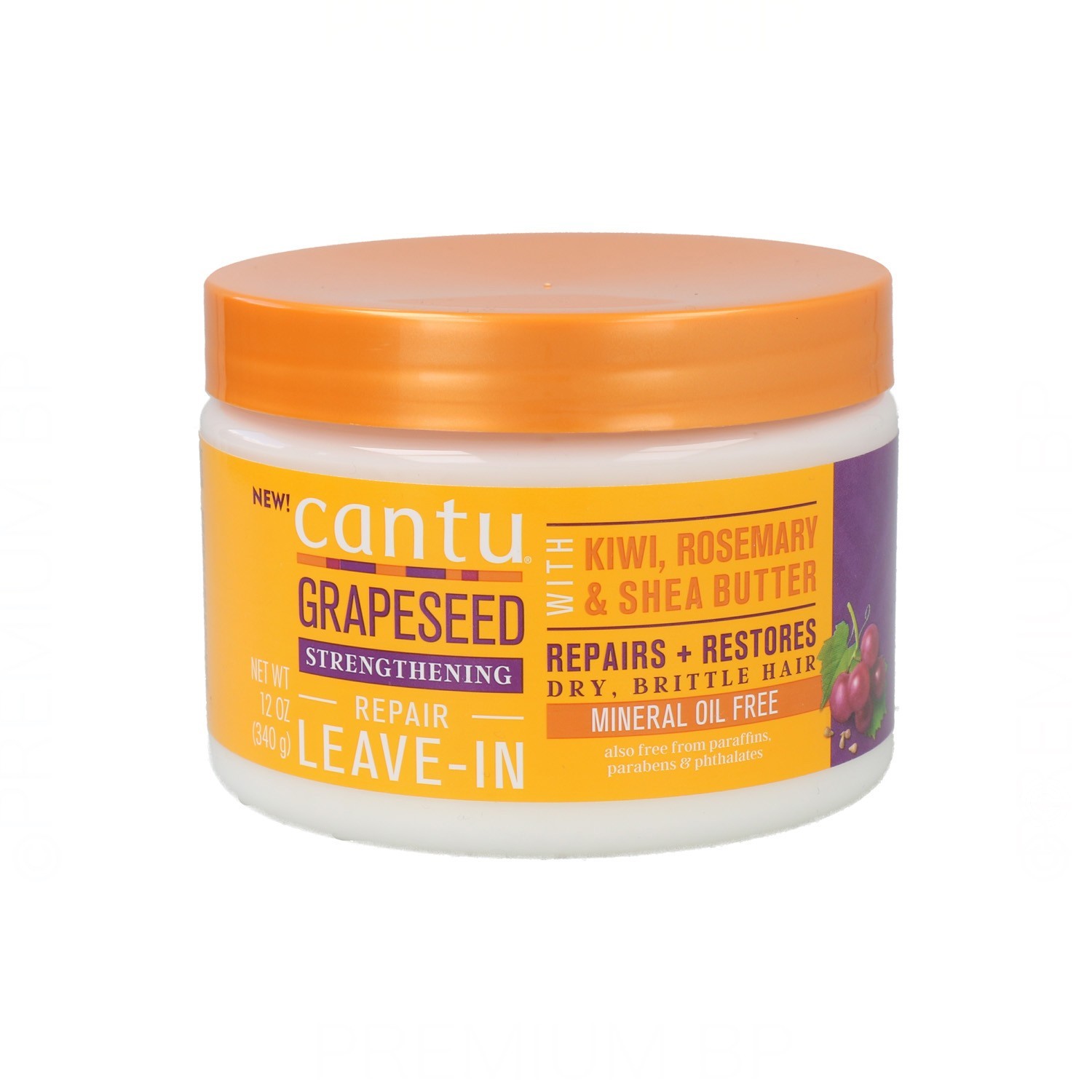 Cantu Grapeseed Leave-In Fortalecedora Reparador 340 gr