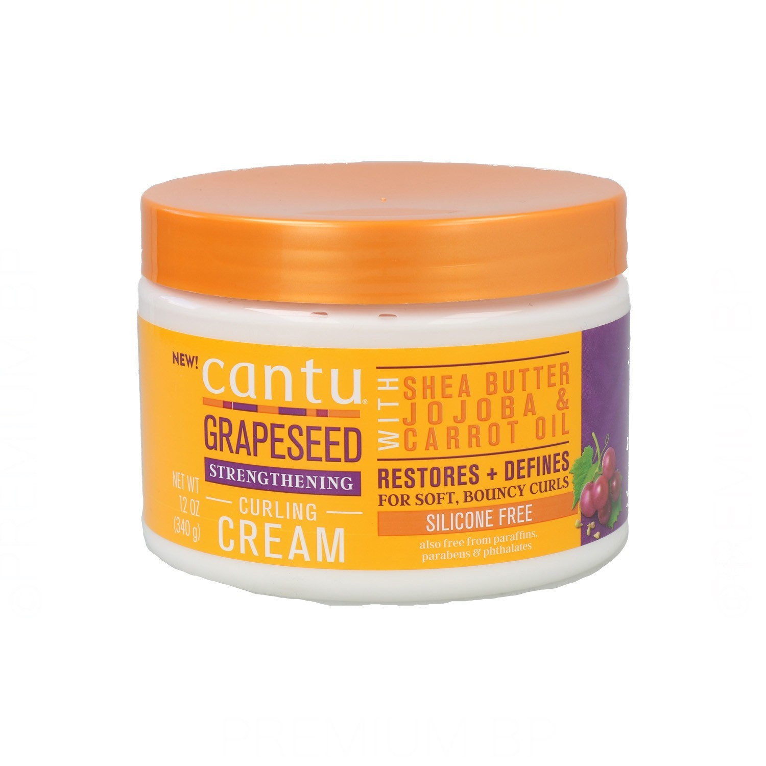 Cantu Grapeseed Curling Cream Fortalecedora 340 gr